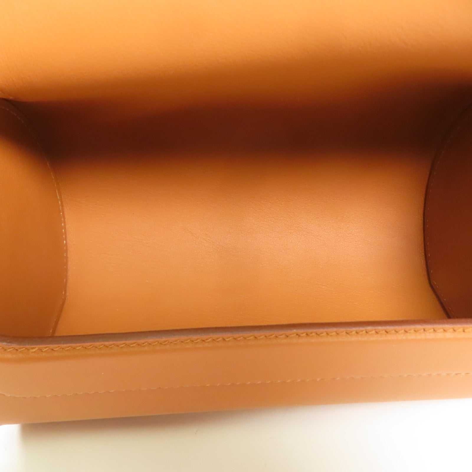 HERMES Swift皮革Maximors金扣肩背袋Gold
