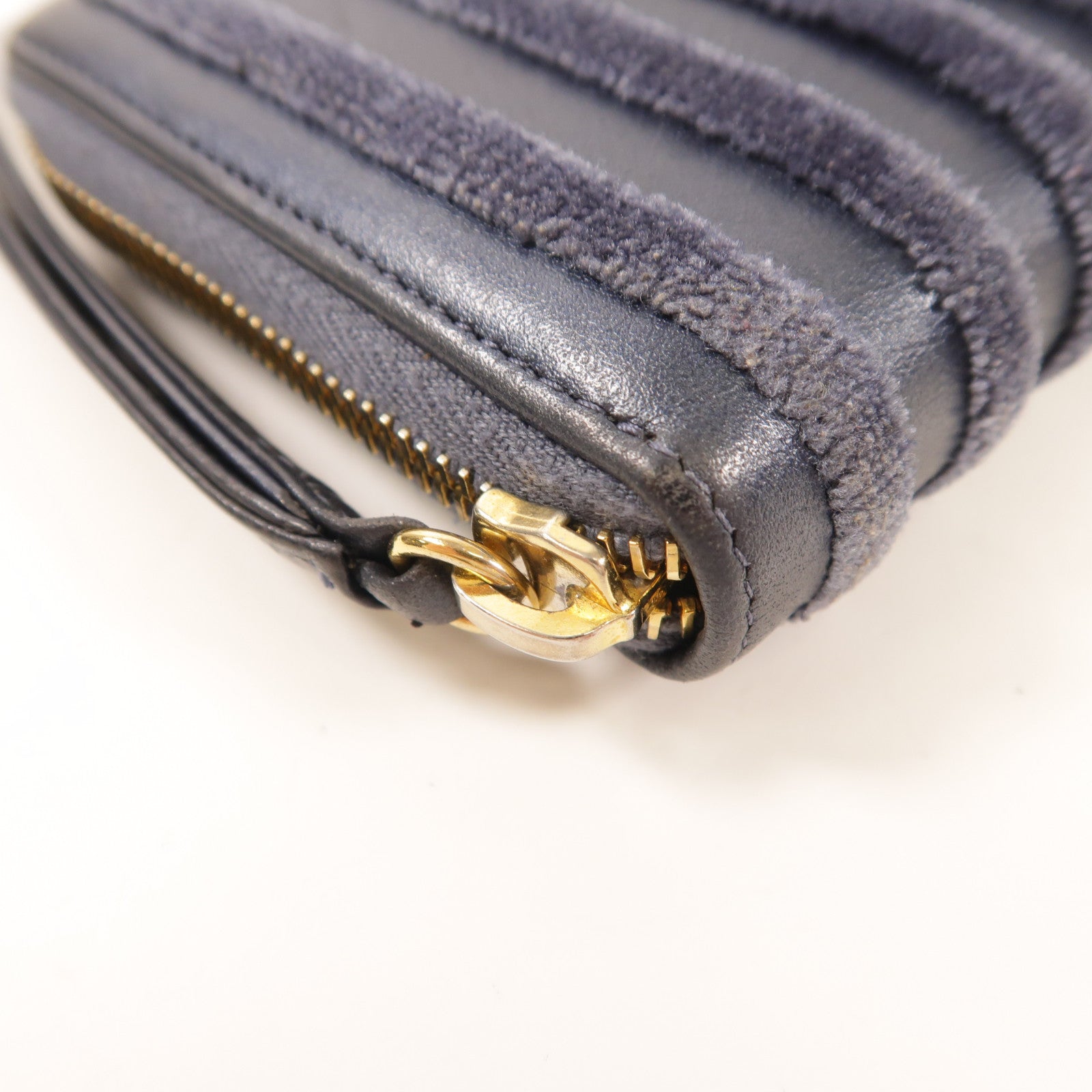 CHANEL 牛皮皮革Long Wallet金扣長錢包