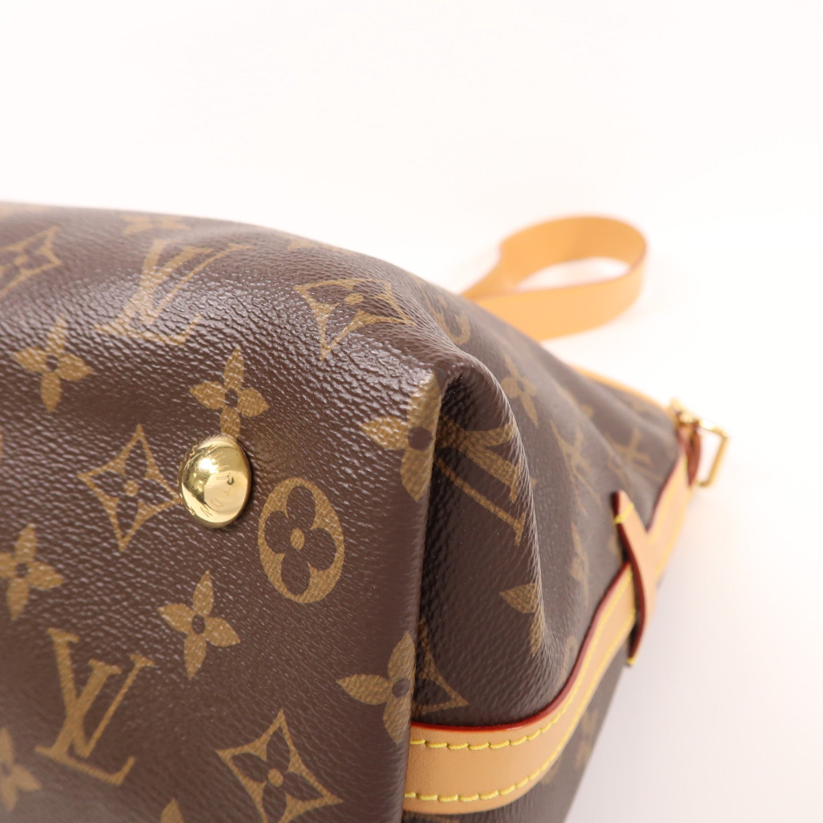 LOUIS VUITTON Monogram Carry All PM金扣肩背袋