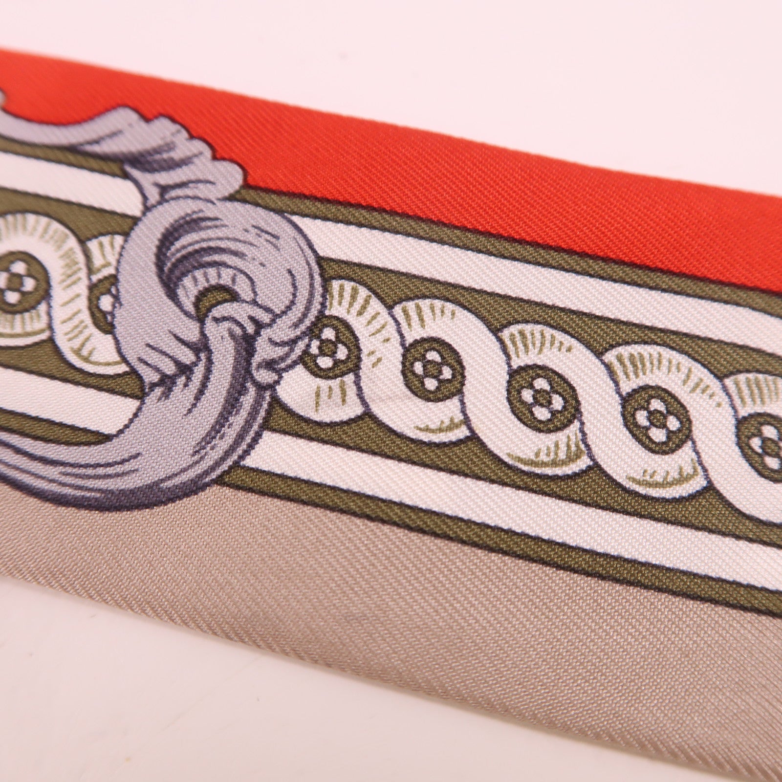 HERMES 絲質Twilly絲巾