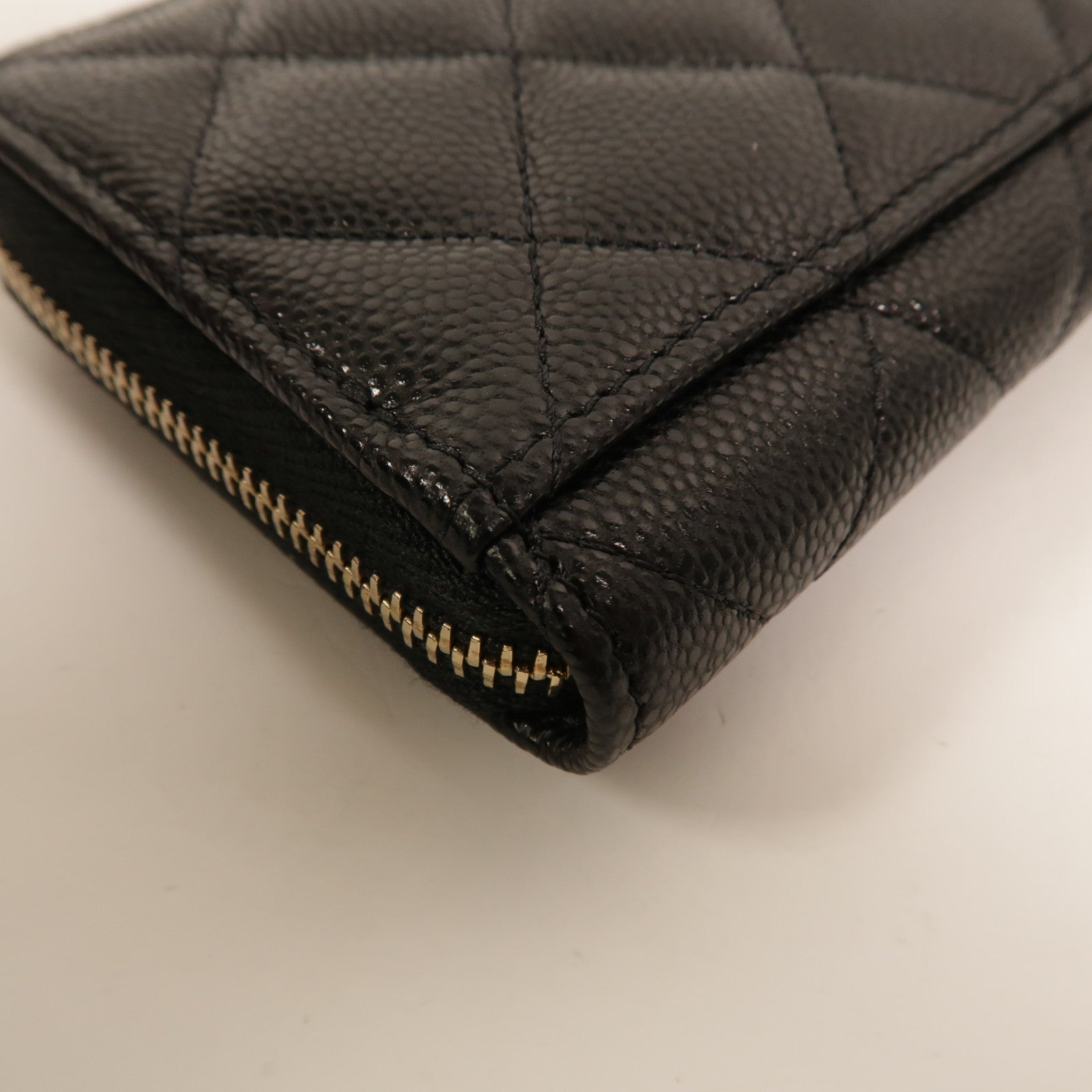 CHANEL 牛皮皮革Zipped Card Case卡片套