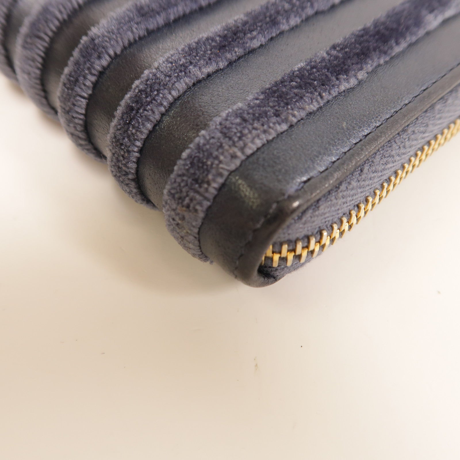 CHANEL 牛皮皮革Long Wallet金扣長錢包