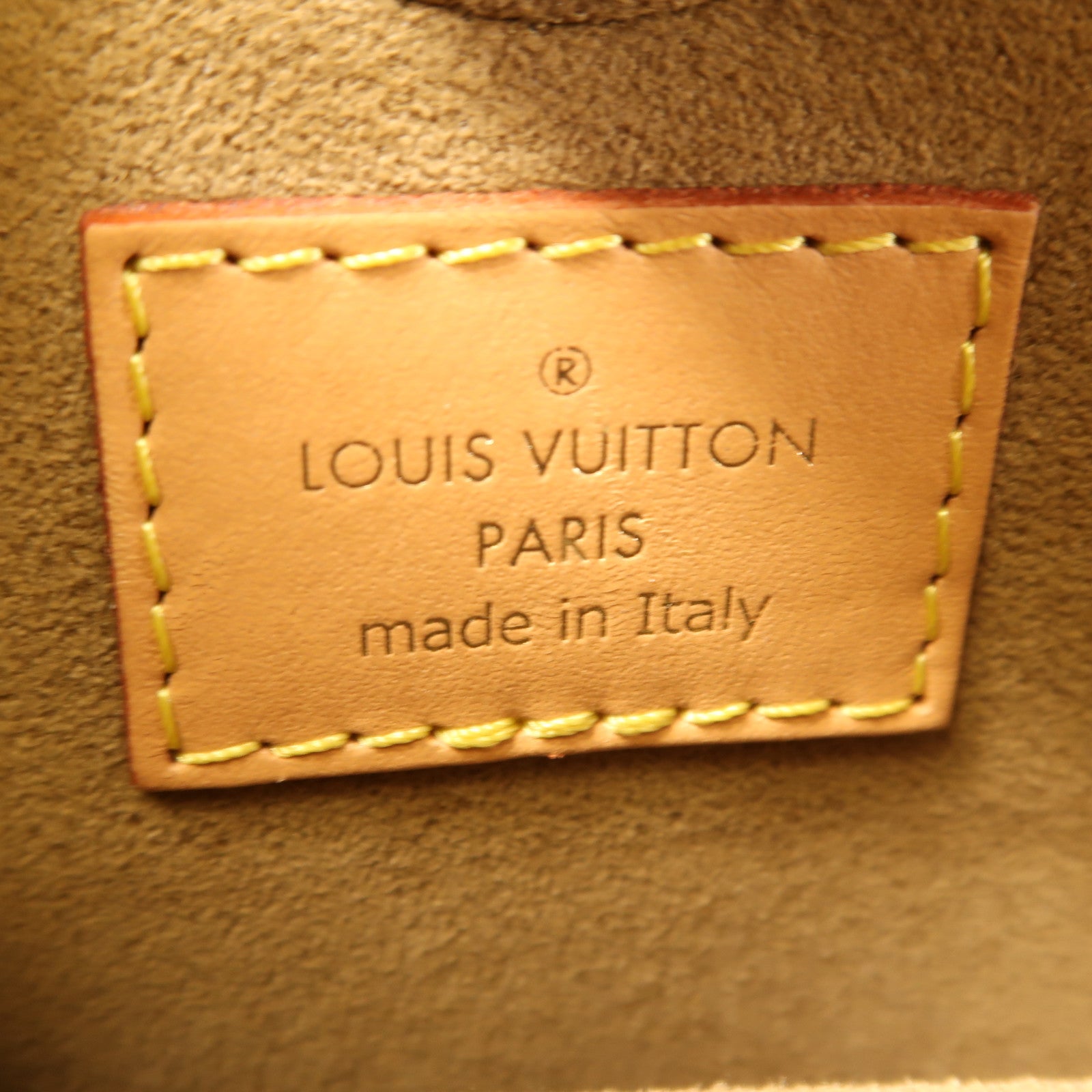 LOUIS VUITTON Monogram Game On Sac Coeur金扣肩背袋棕色