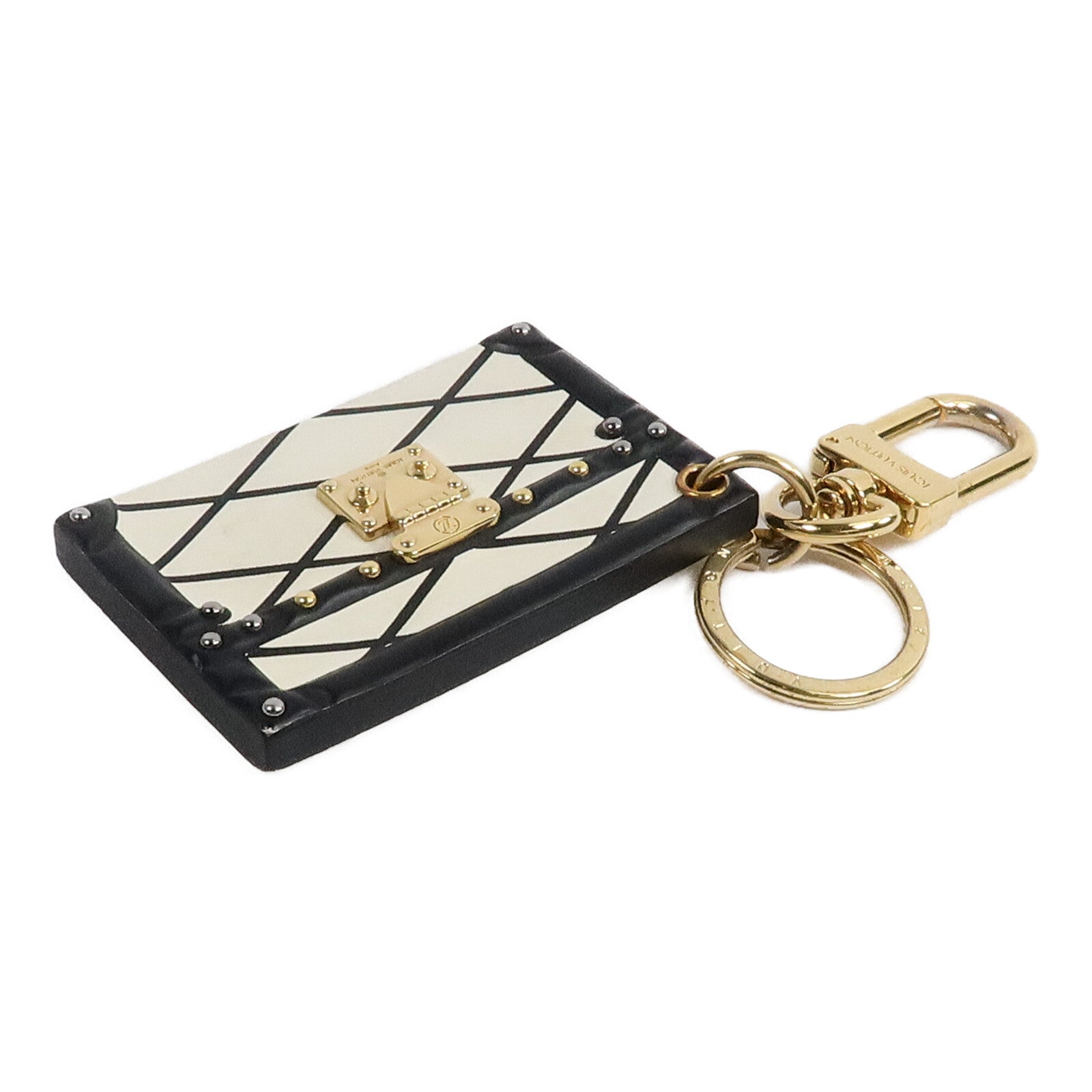 LOUIS VUITTON 牛皮皮革Trunk Petite Malle Key Charm掛飾