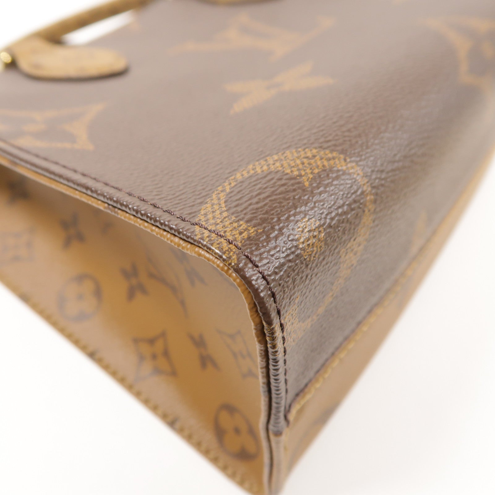 LOUIS VUITTON Monogram Giant OnTheGo PM金扣手挽肩背兩用袋