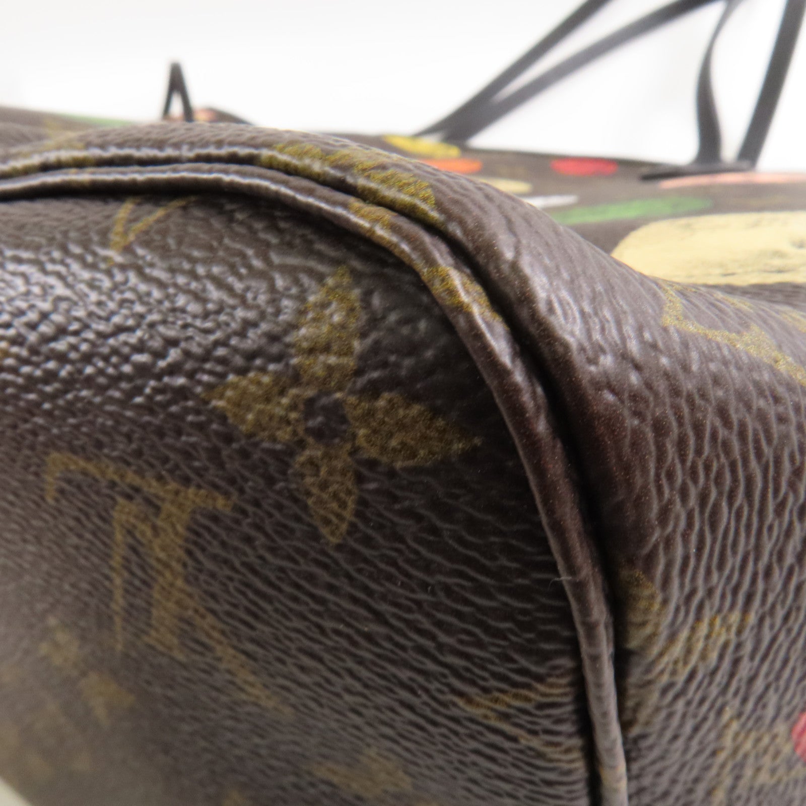 LOUIS VUITTON Monogram LV x Fornasetti Neverfull MM金扣手挽袋