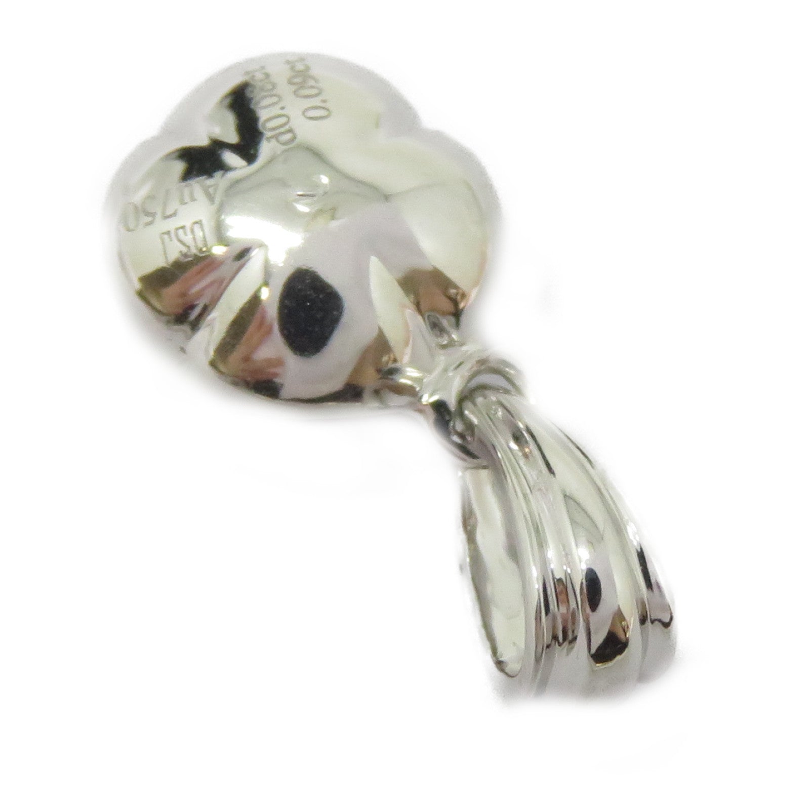 JEWELRY 18K白金Pendant Top鑽石吊墜