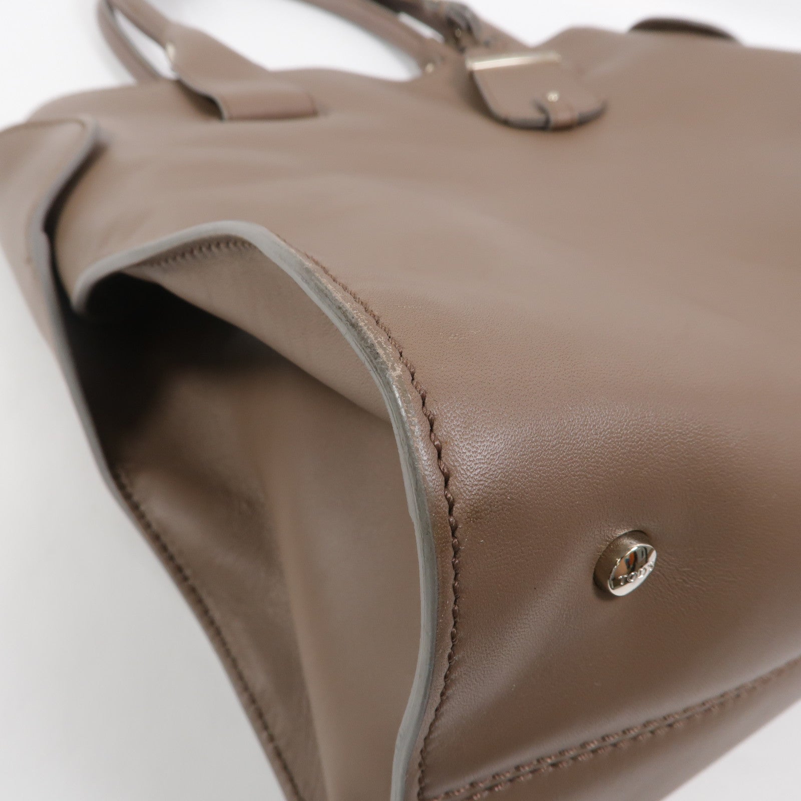 TOD'S 牛皮皮革Cape Bag肩背袋