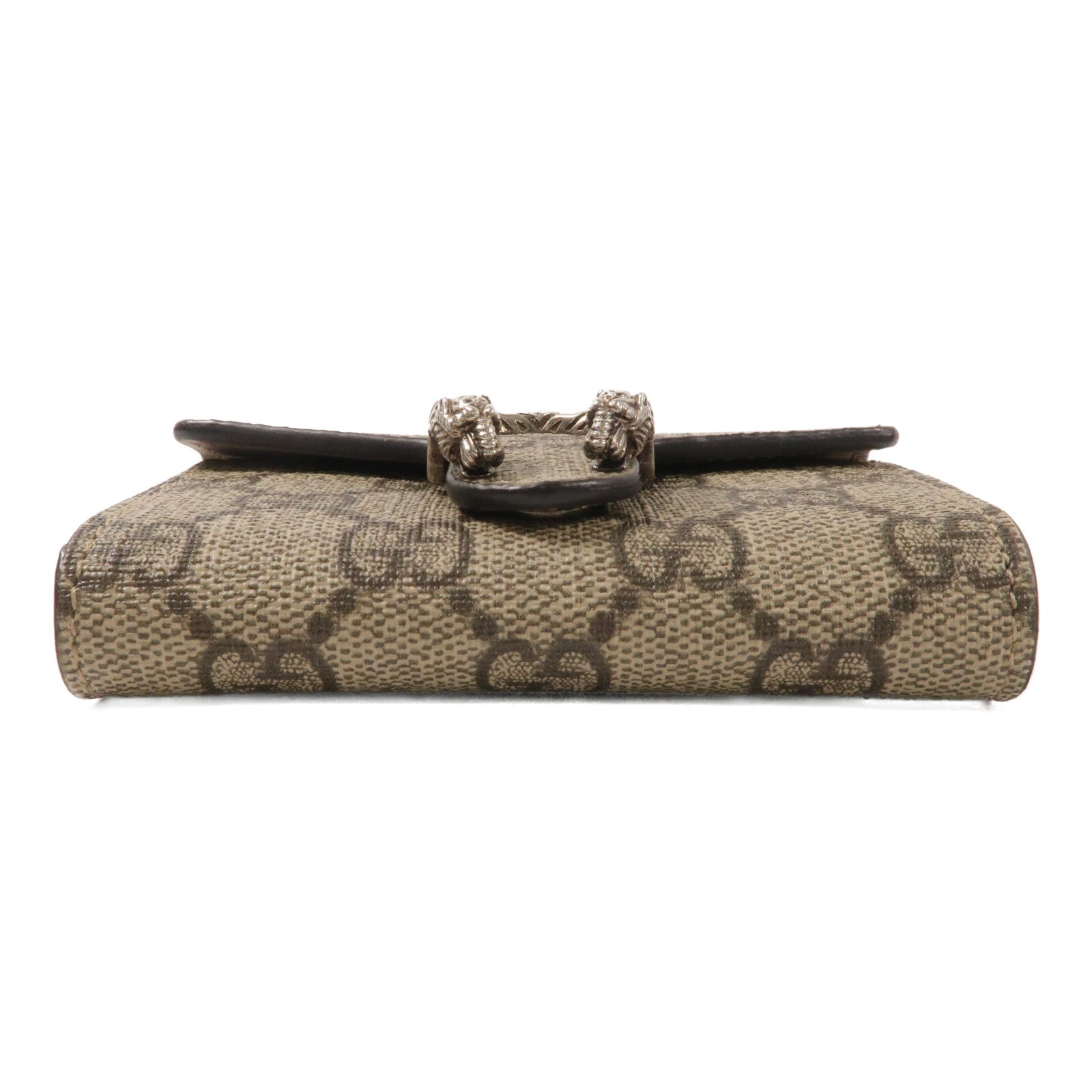 GUCCI 塗層帆布Dionysus Chain Wallet鏈帶手挽袋