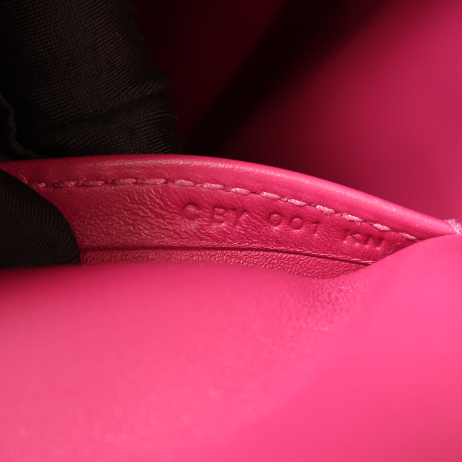 HERMES Evercolor皮革Toolbox 20銀扣手挽肩背兩用袋Bleu Indigo/Fuchsia