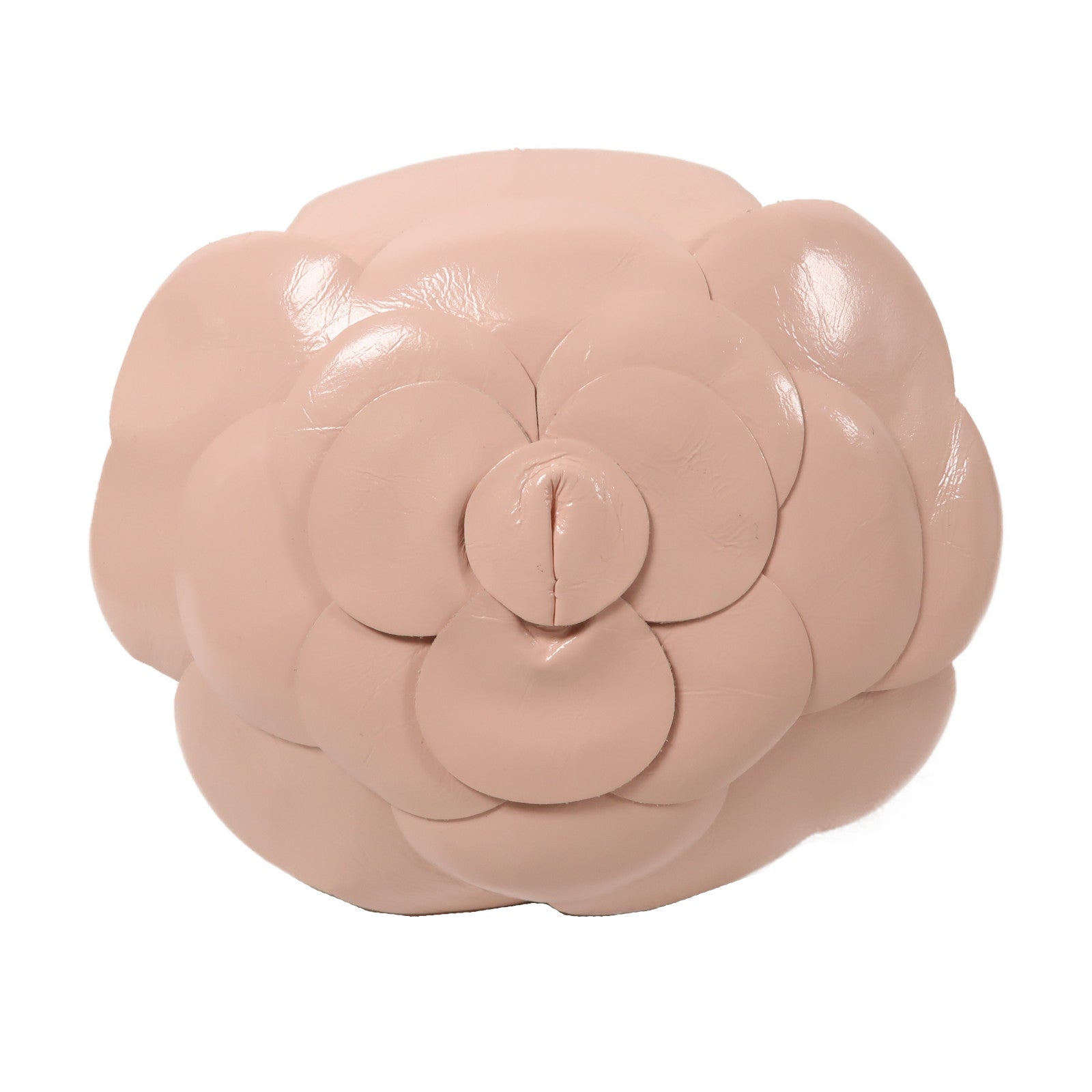 CHANEL 【激減優惠】牛皮皮革Camellia Evening金扣鏈帶肩背袋粉紅色