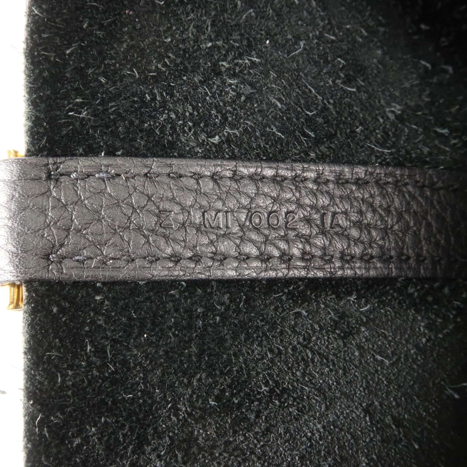 HERMES Clemence皮革Picotin MM扣手挽袋Noir