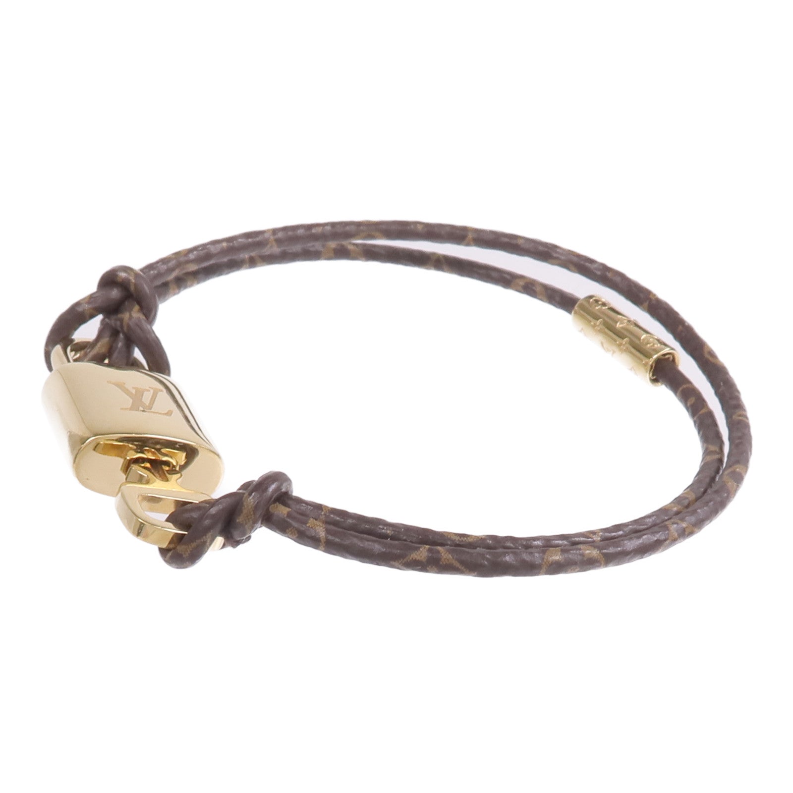 LOUIS VUITTON 金屬/Monogram Lock It Again Bracelet手鐲
