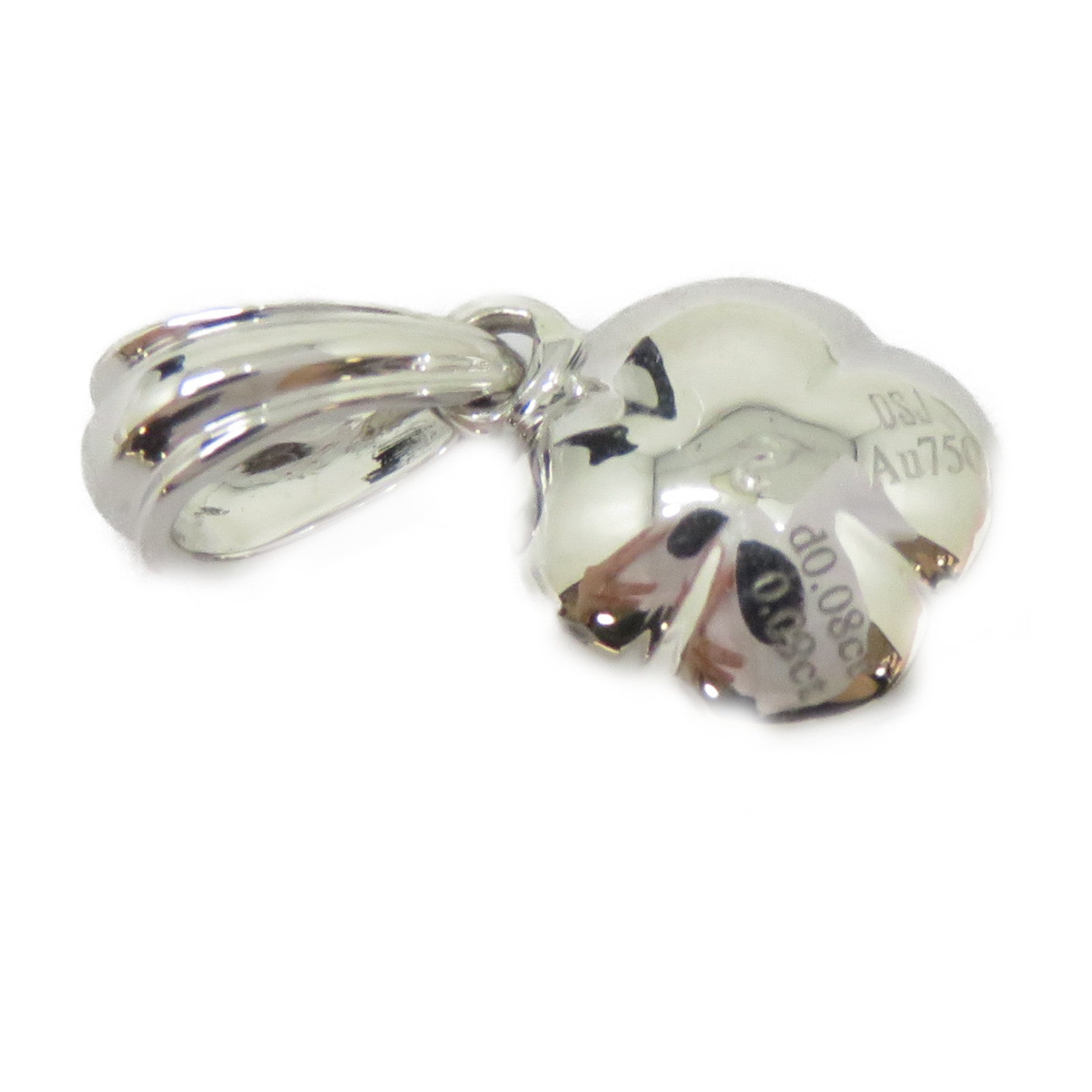 JEWELRY 18K白金Pendant Top鑽石吊墜