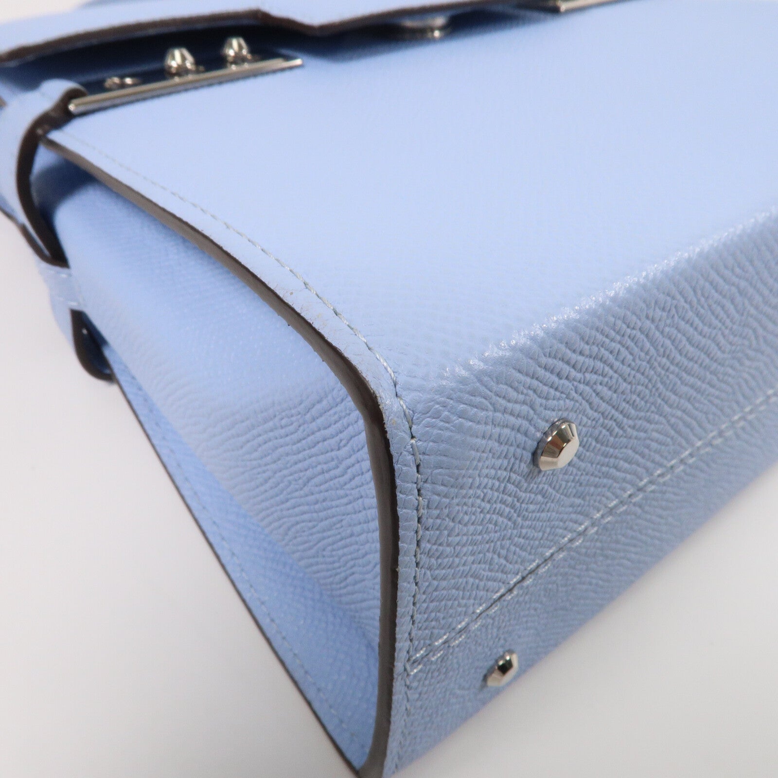 Delvaux 牛皮皮革Tempete PM手挽肩背兩用袋
