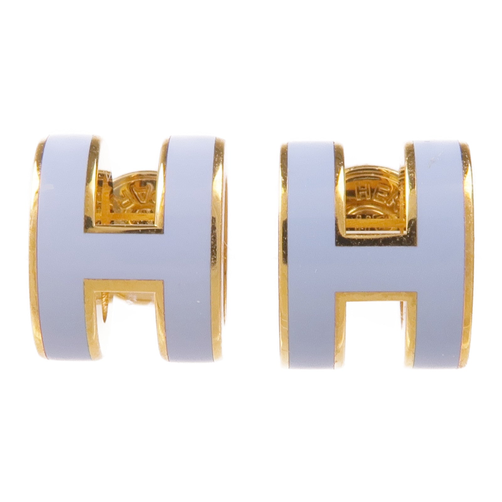 HERMES 金屬Mini Pop H Earrings耳環