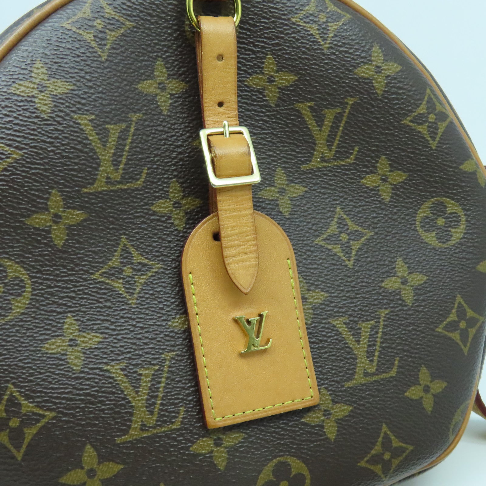 LOUIS VUITTON **【清倉大減價】Monogram Boite Chapeau Souple MM金扣手挽肩背兩用袋啡色