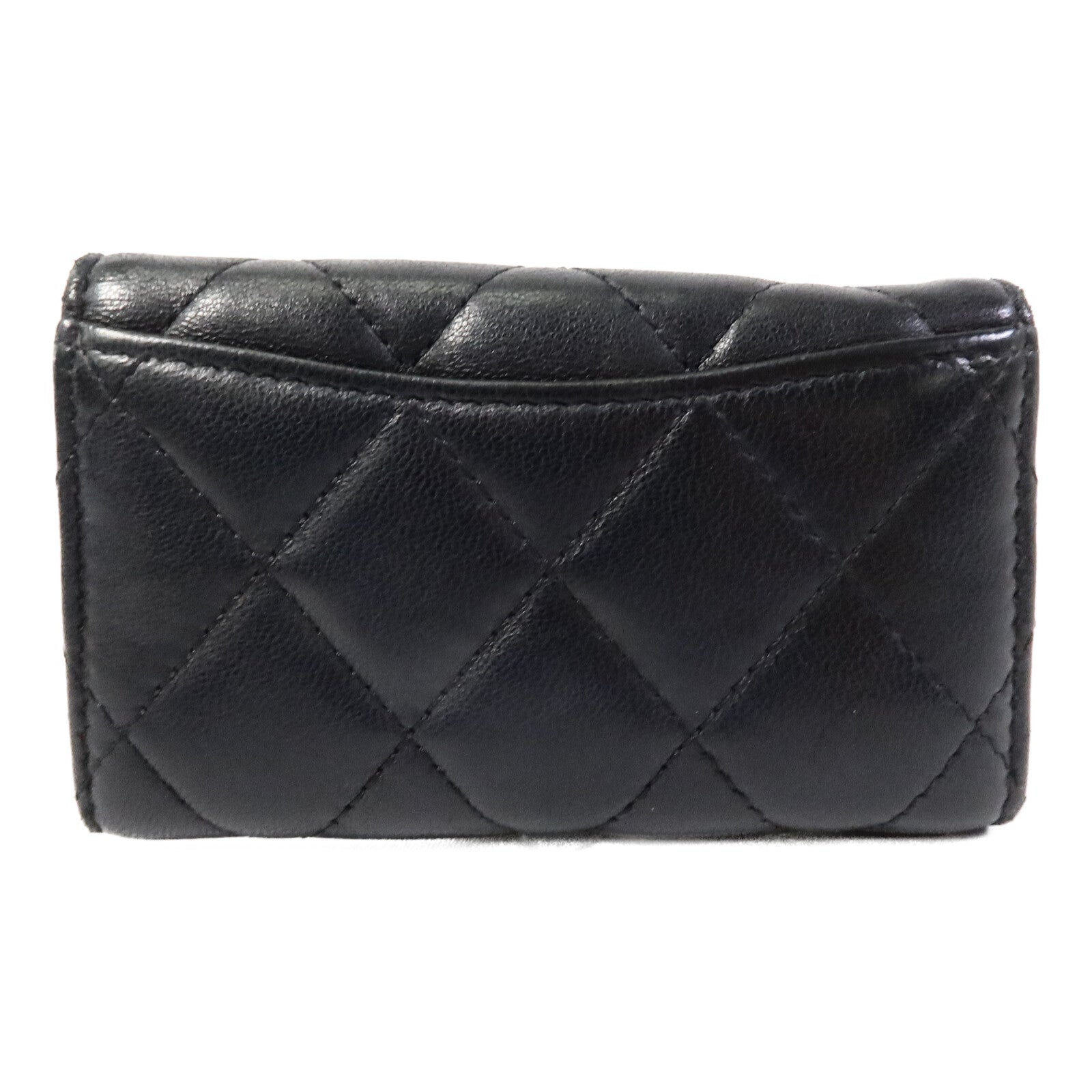 CHANEL 羊皮皮革Key Holder鑰匙包