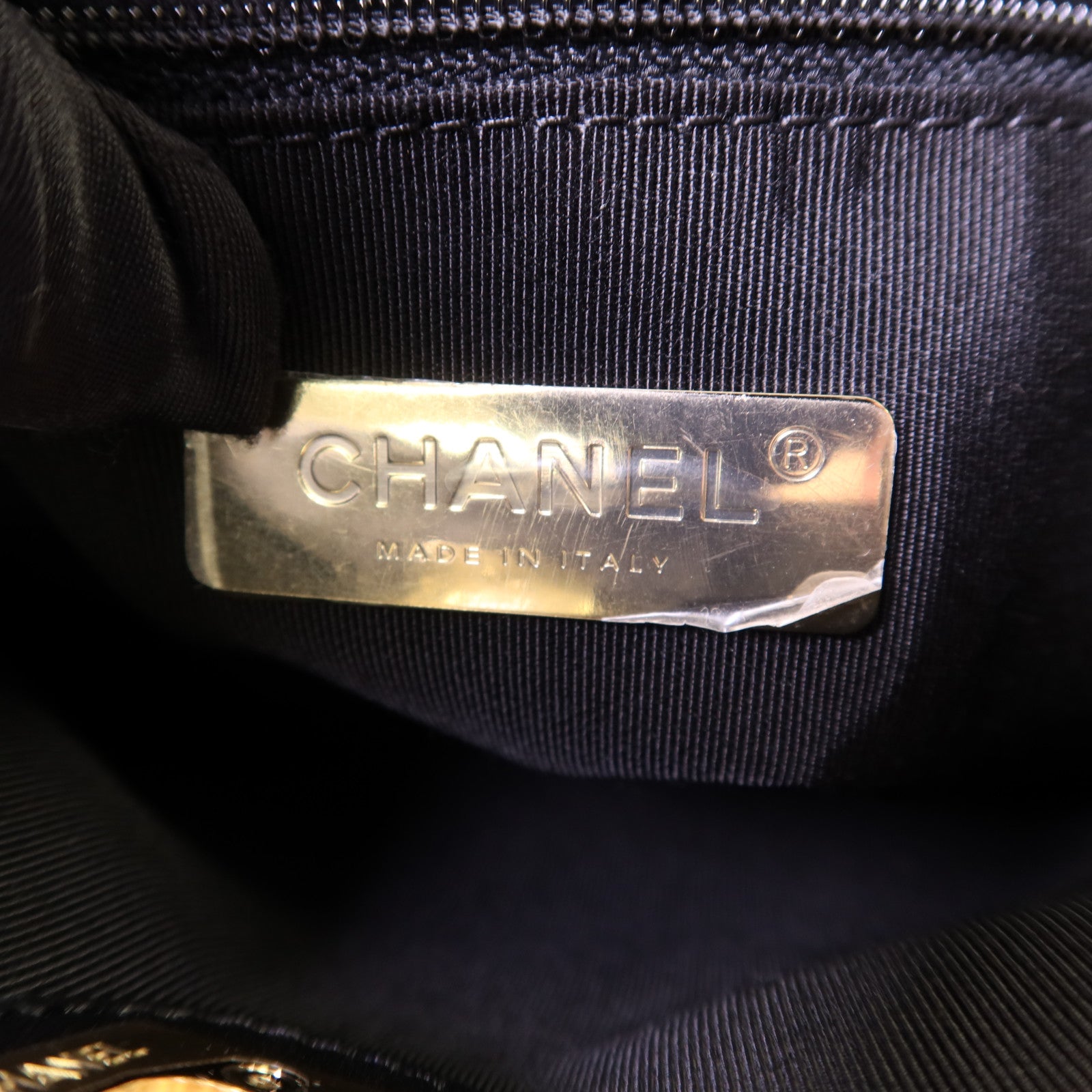 CHANEL 牛皮皮革2 Way Shoulder Bag金扣手挽肩背兩用袋