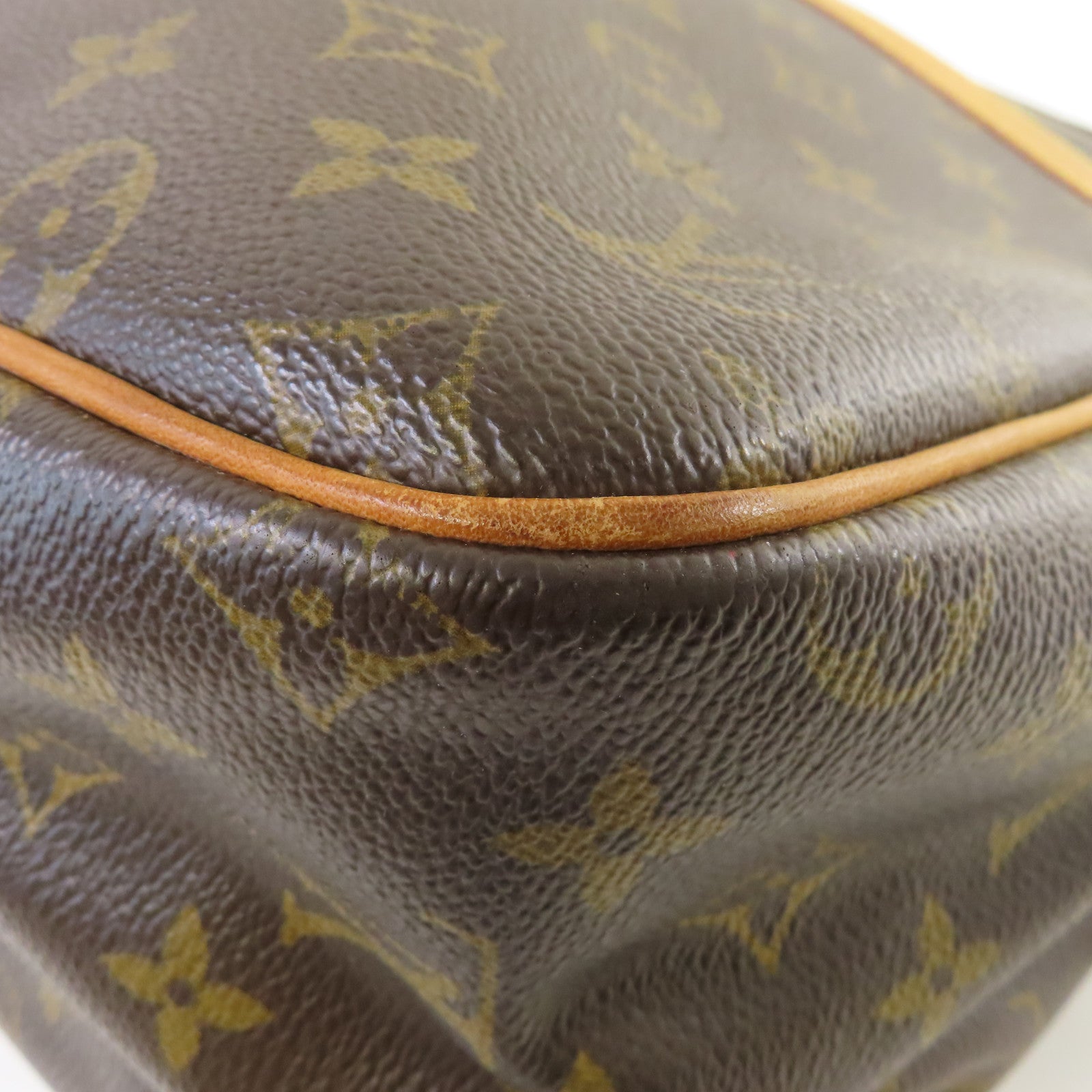 LOUIS VUITTON 【激減優惠】Monogram Reporter GM Shoulder Bag肩背袋啡色