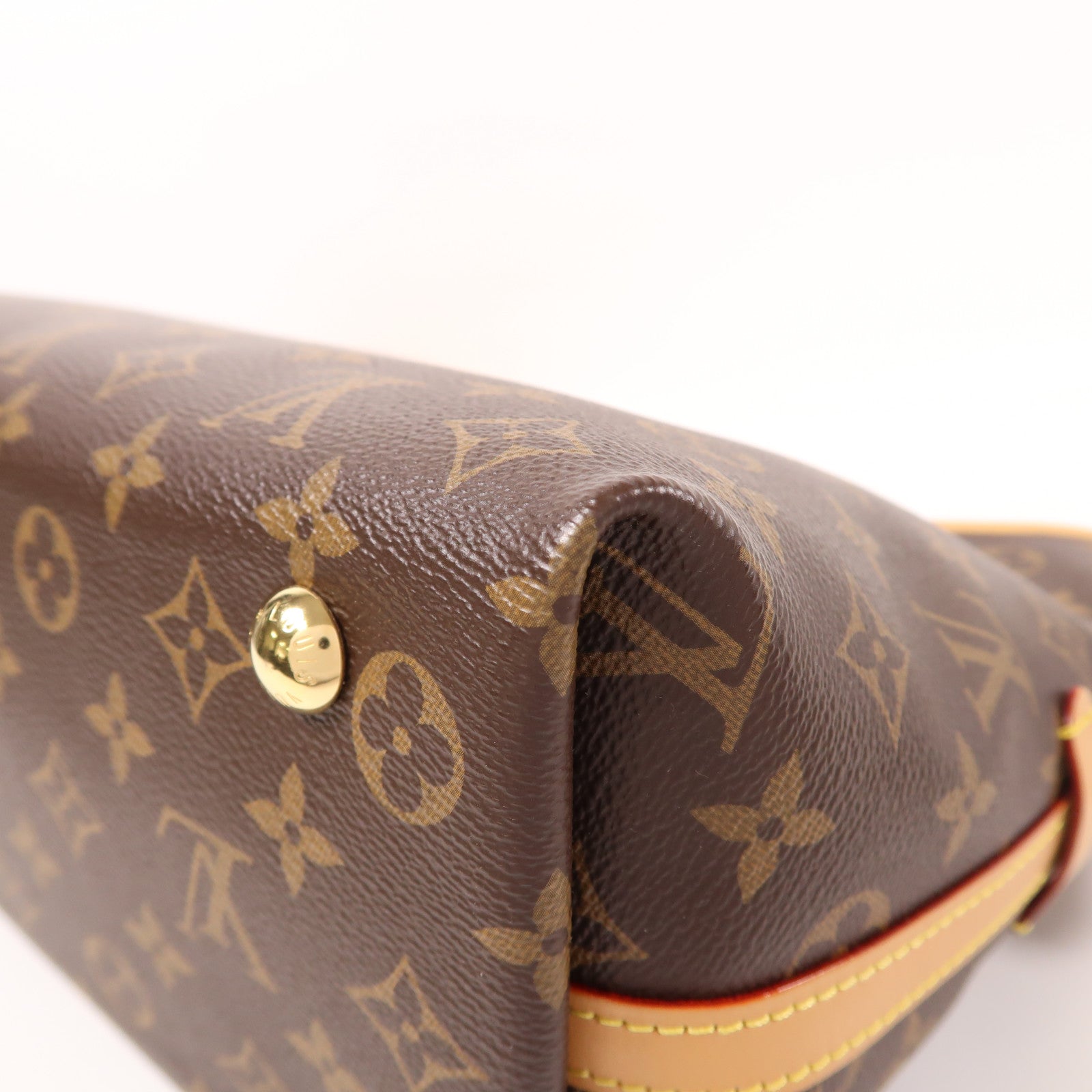 LOUIS VUITTON Monogram Carry All PM金扣肩背袋