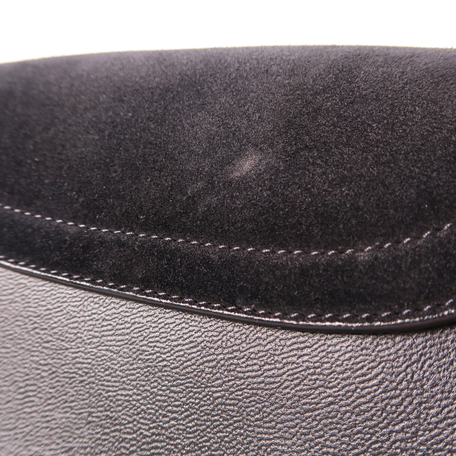SEE BY CHLOE 牛皮皮革Shoulder Bag銀扣/金扣手挽肩背兩用袋黑色