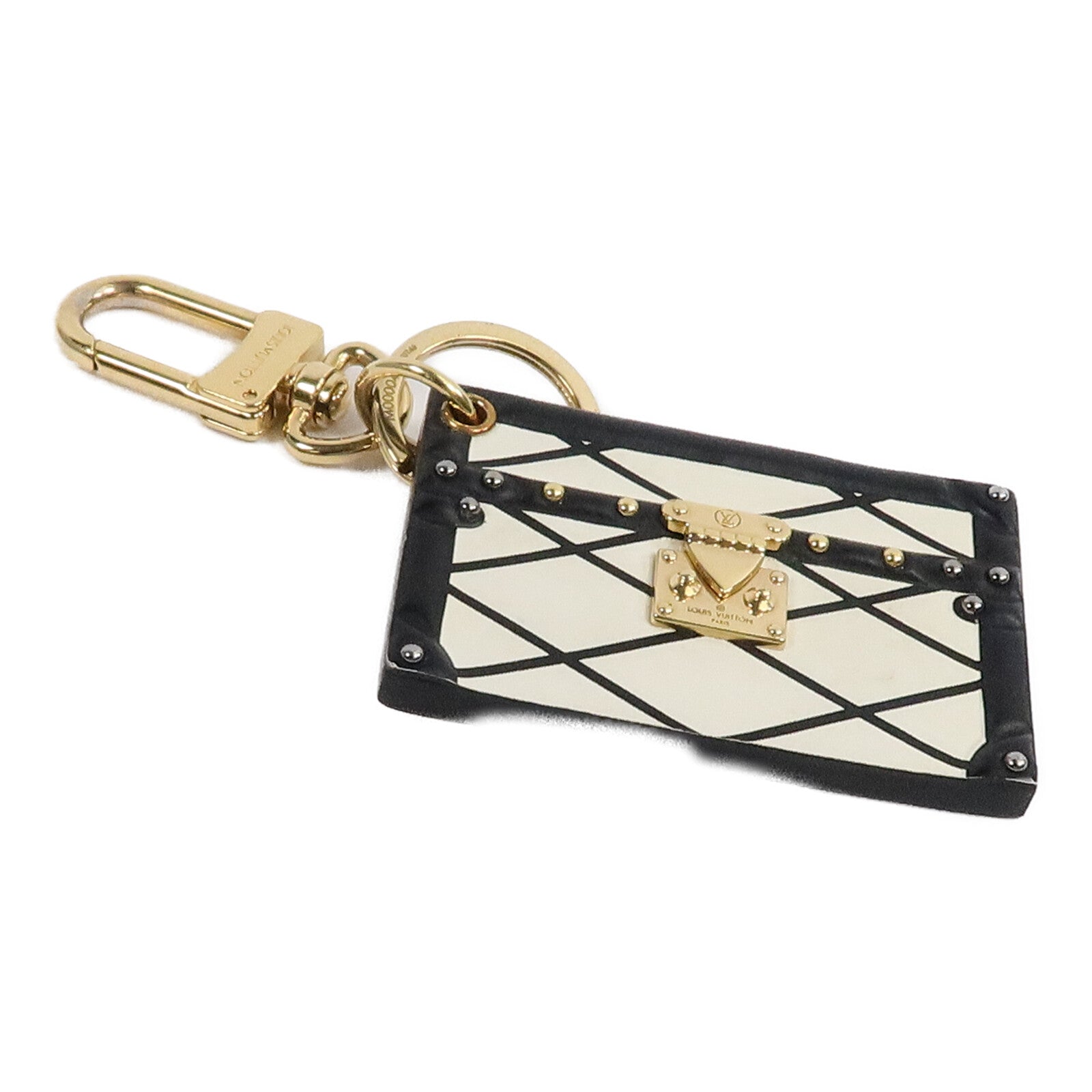 LOUIS VUITTON 牛皮皮革Trunk Petite Malle Key Charm掛飾