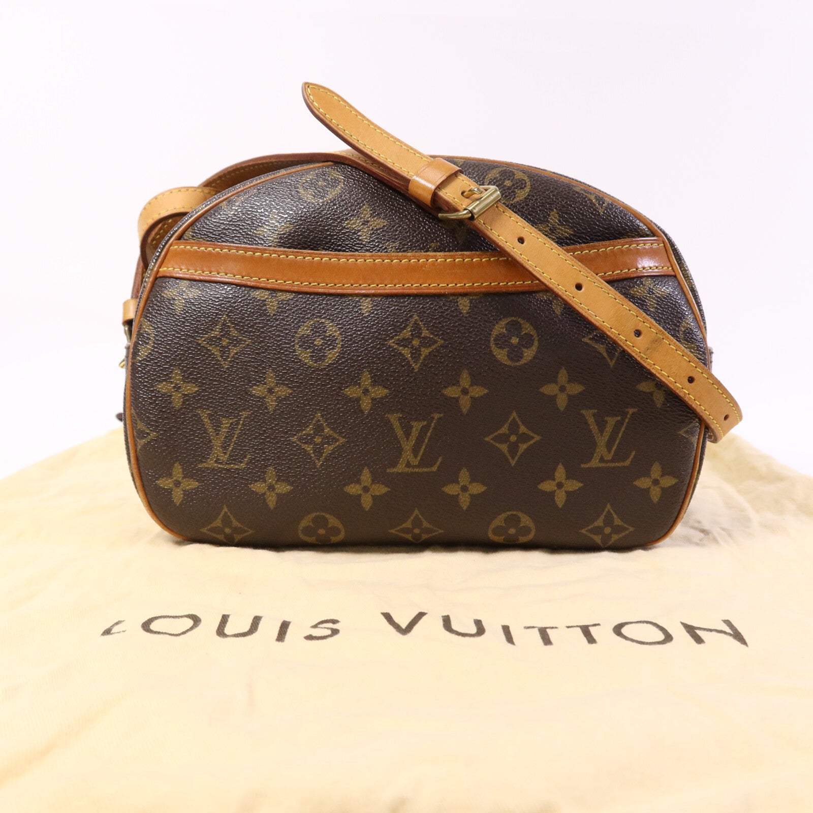 LOUIS VUITTON Monogram Blois金扣肩背袋