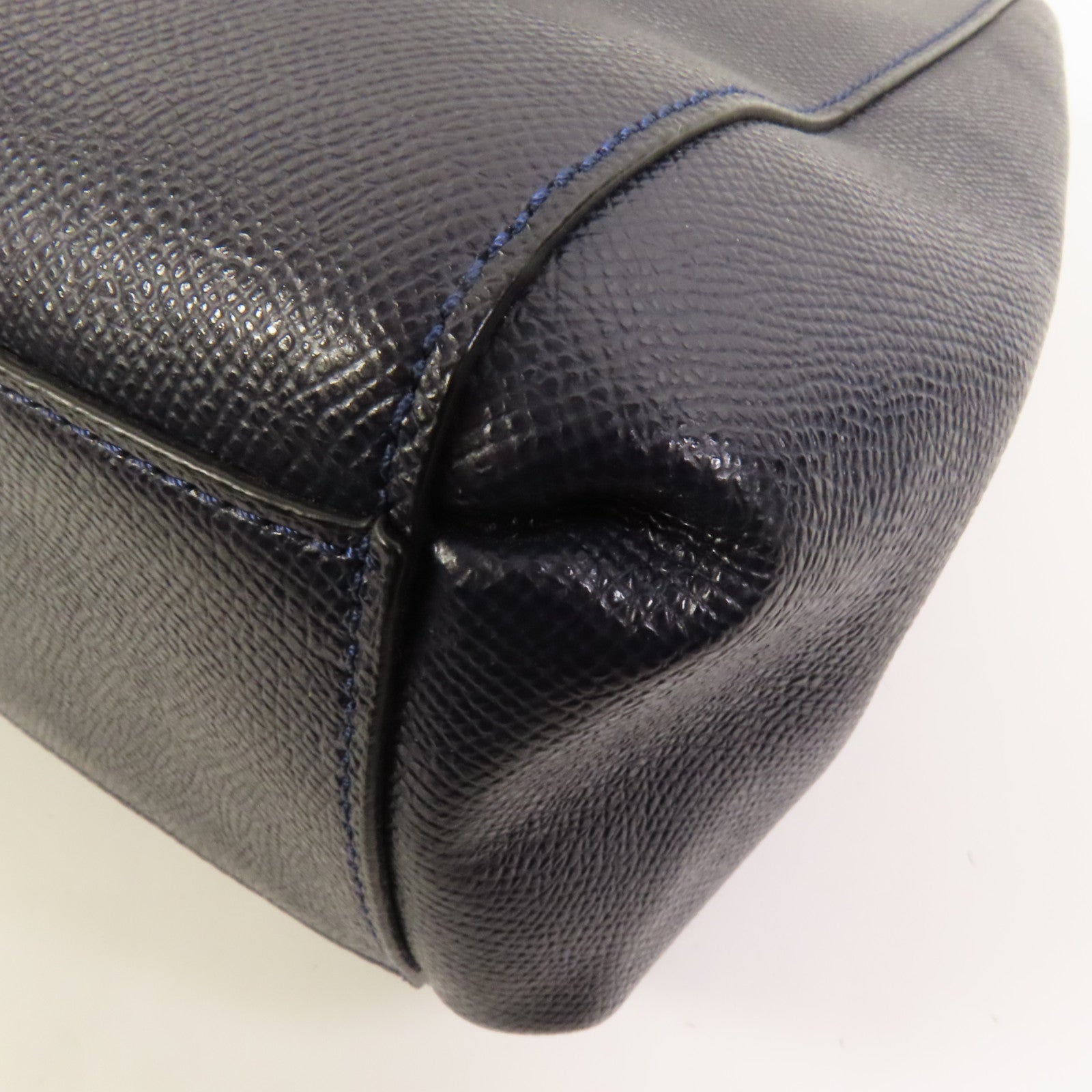 COACH 牛皮皮革2 Way Shoulder金扣手挽肩背兩用袋