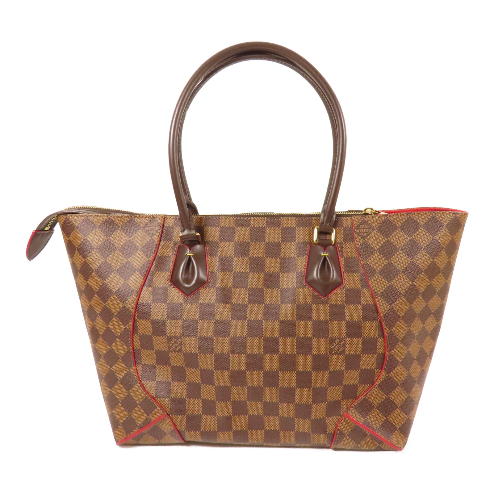 LOUIS VUITTON Damier Caissa MM手挽袋