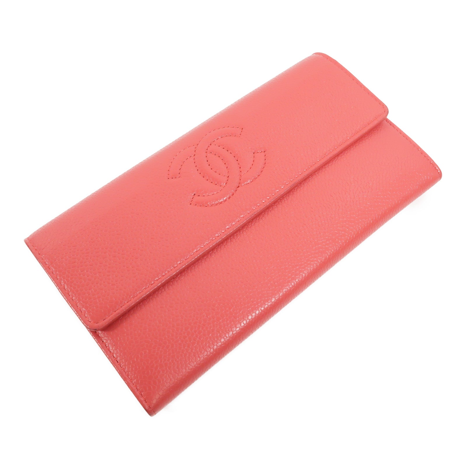 CHANEL 牛皮皮革Long Wallet長錢包