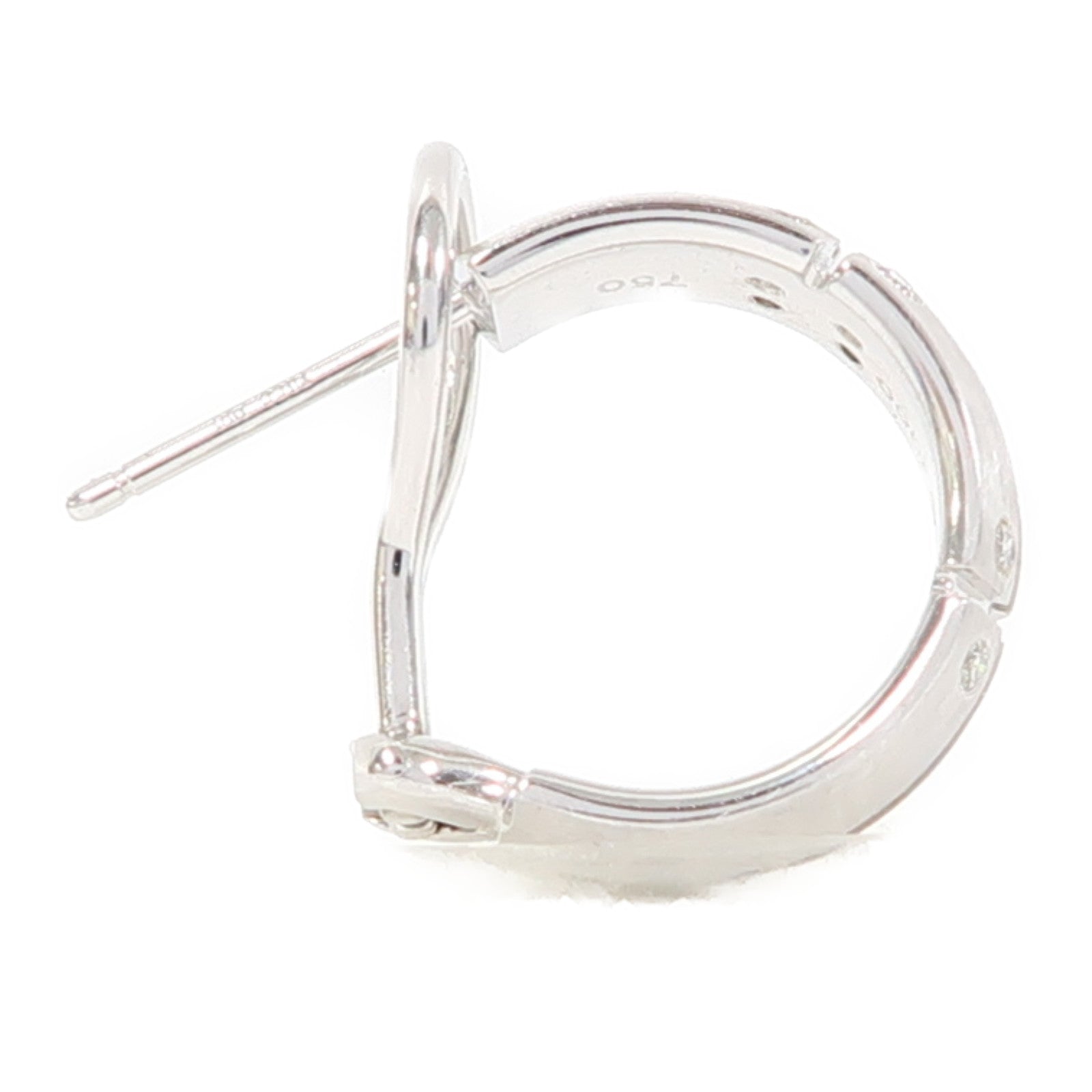 TIFFANY＆CO 18K白金Elsa Peretti Earrings耳環