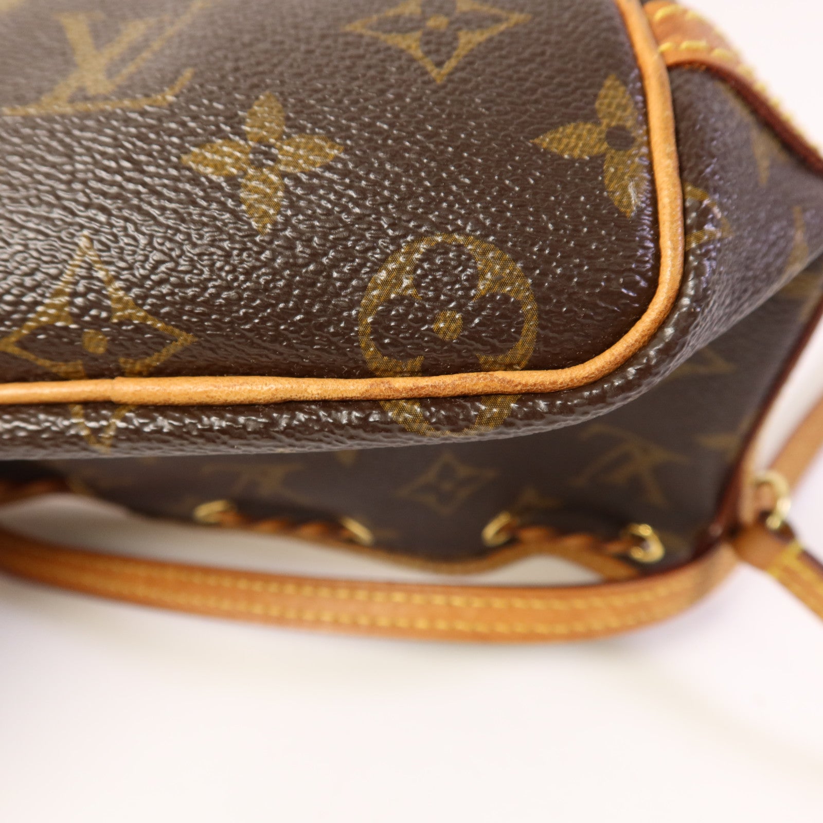 LOUIS VUITTON Monogram Nano Noe金扣肩背袋