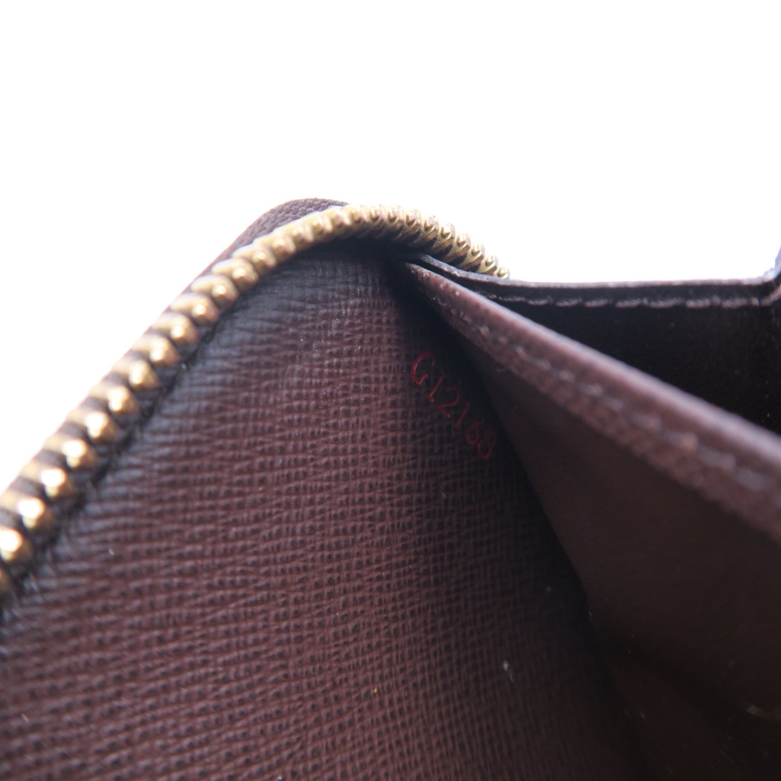 LOUIS VUITTON 【激減優惠】Damier Ebene Zipper Wallet金扣長錢包啡色