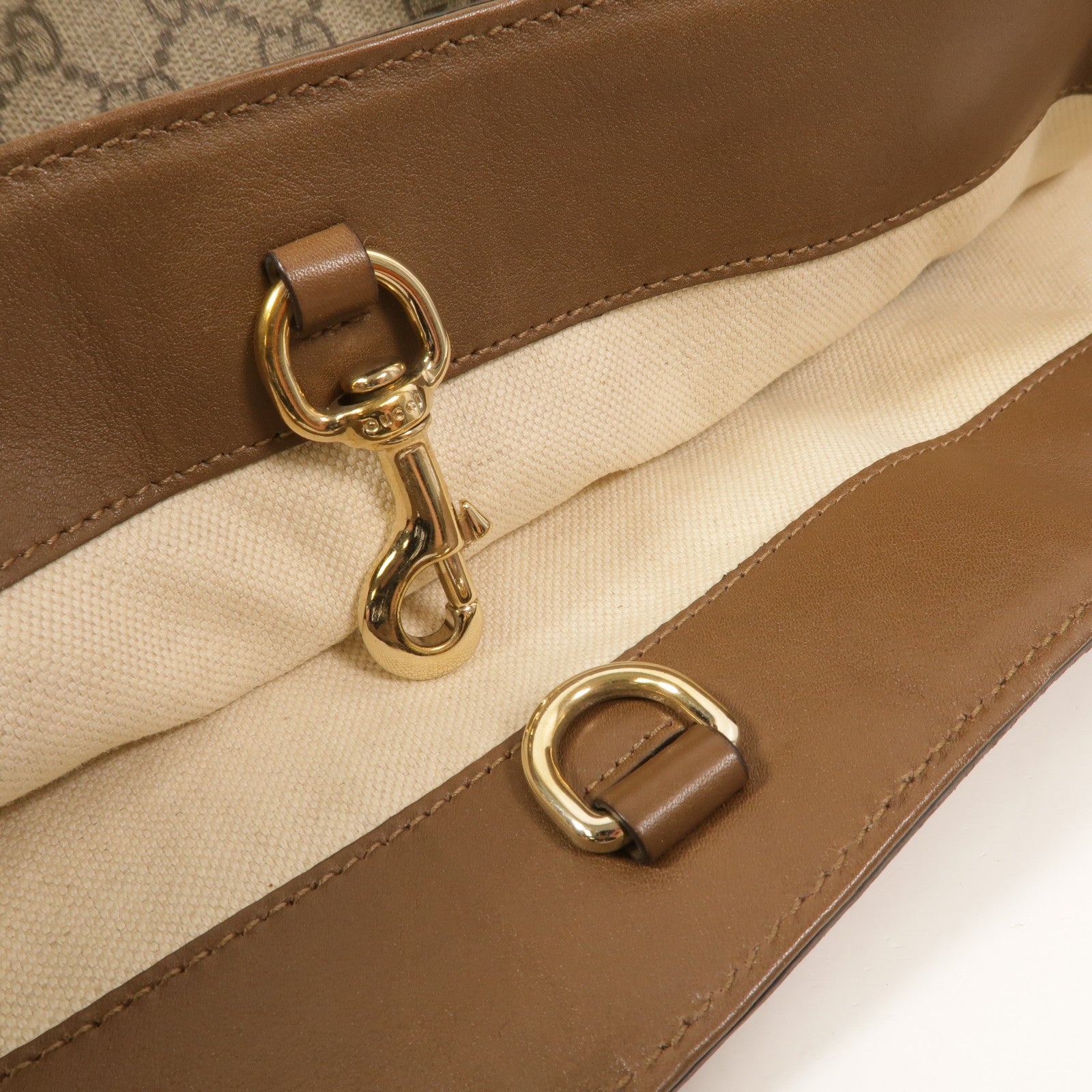 GUCCI 塗層帆布Tote Bag肩背袋