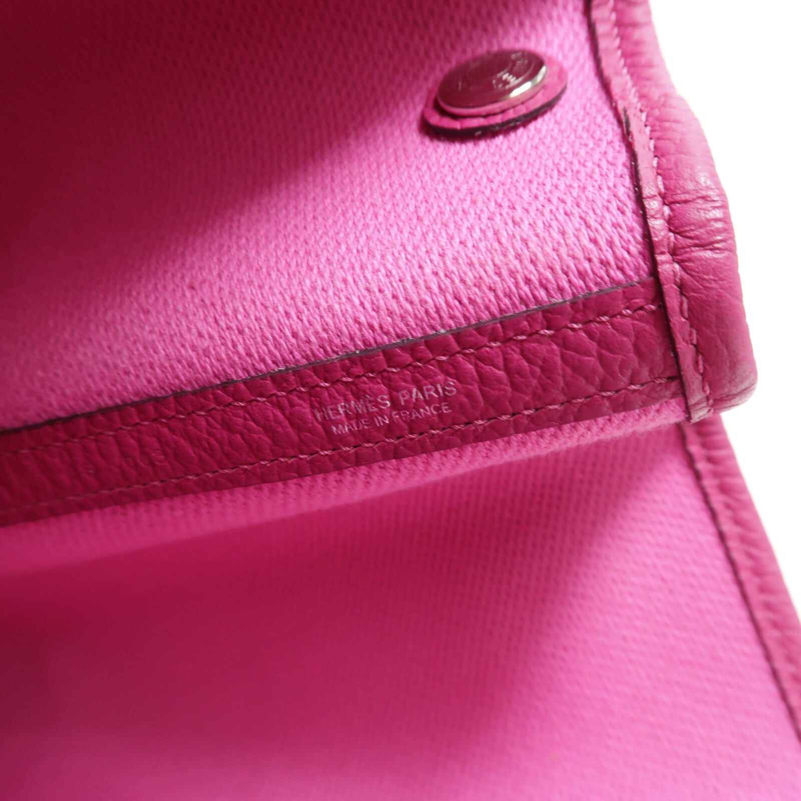 HERMES 帆布Garden Party PM手挽袋Rose Pourpre