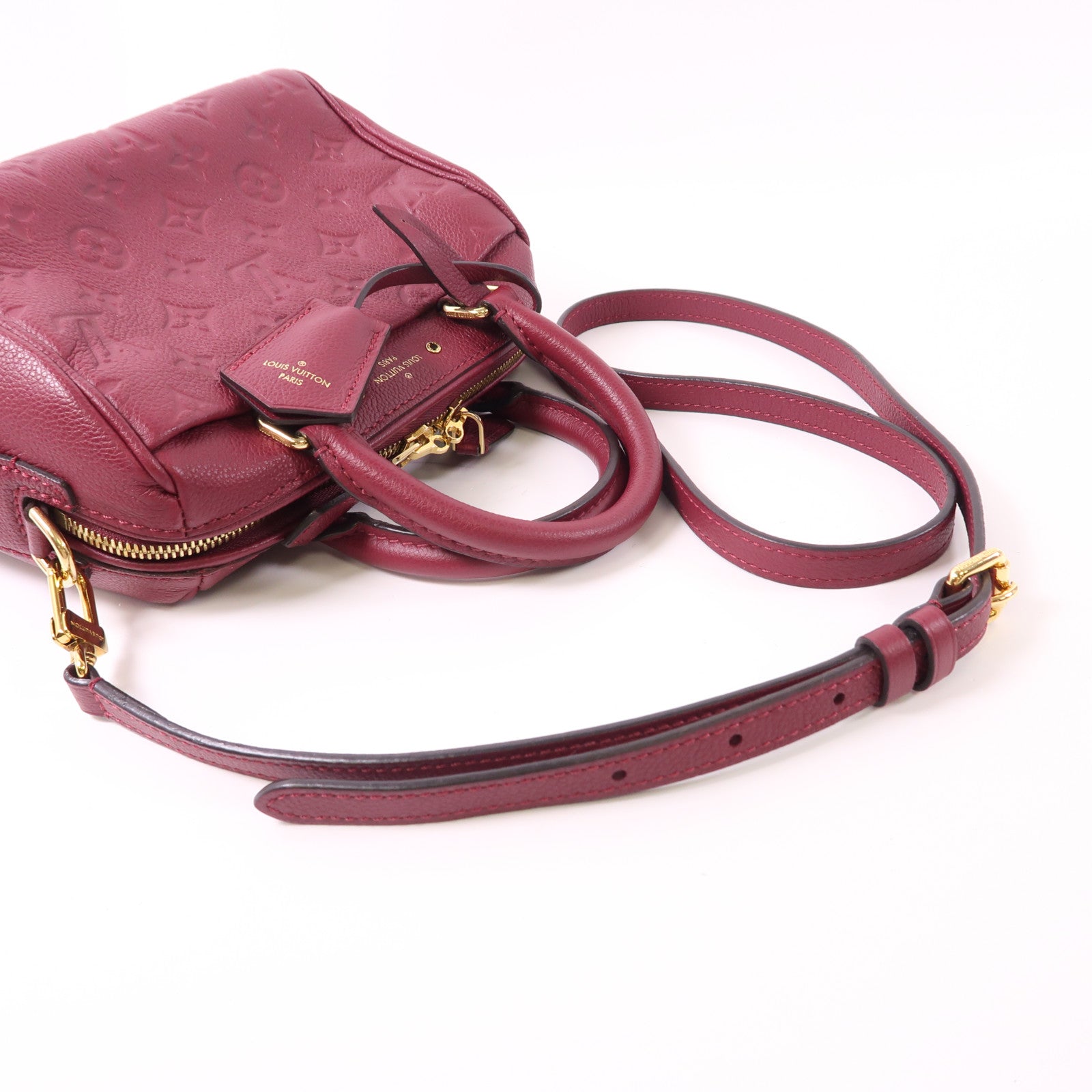 LOUIS VUITTON  LV GHW Speedy 25 2 Way Shoulder Bag Monogram Empreinte