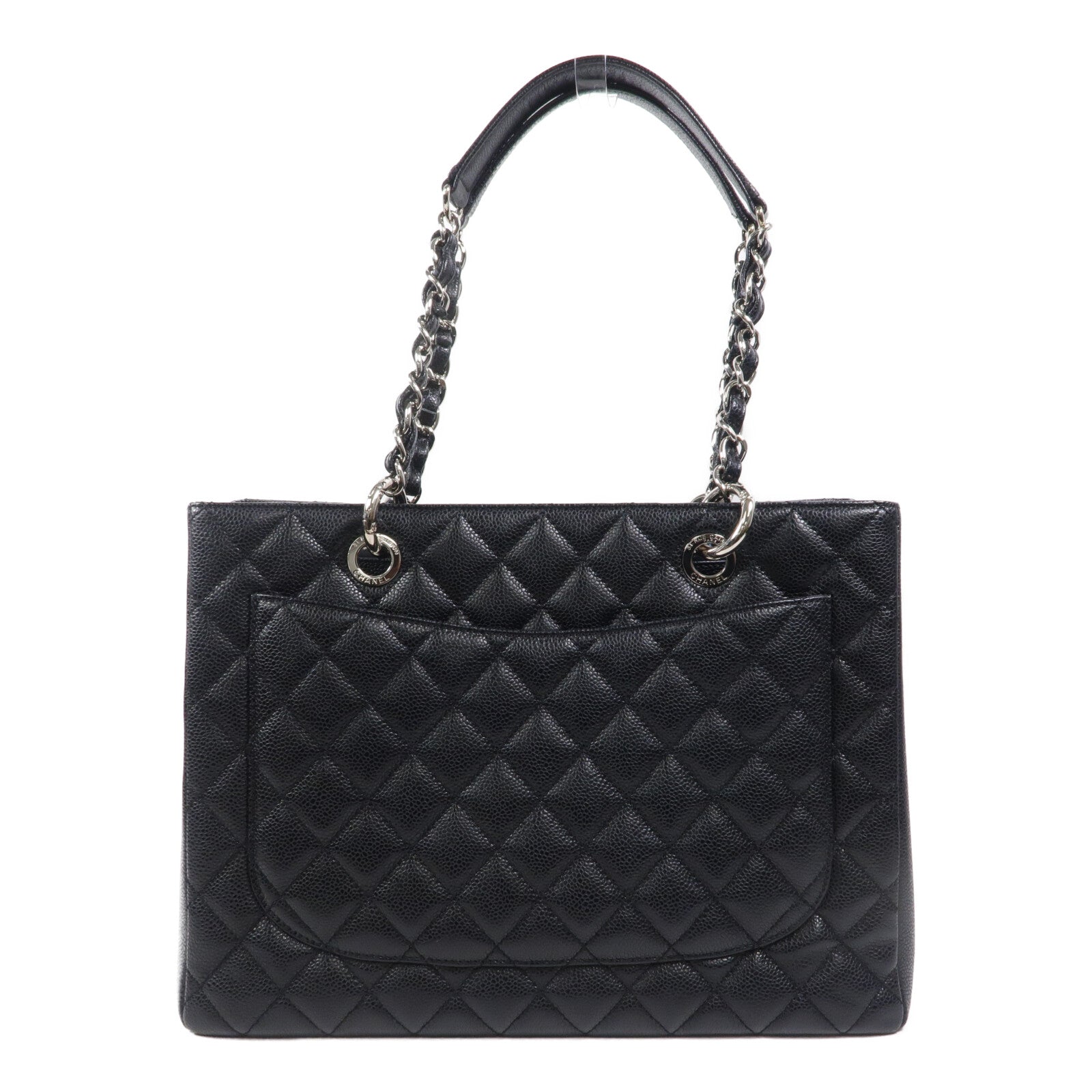 CHANEL 牛皮皮革GST鏈帶肩背袋