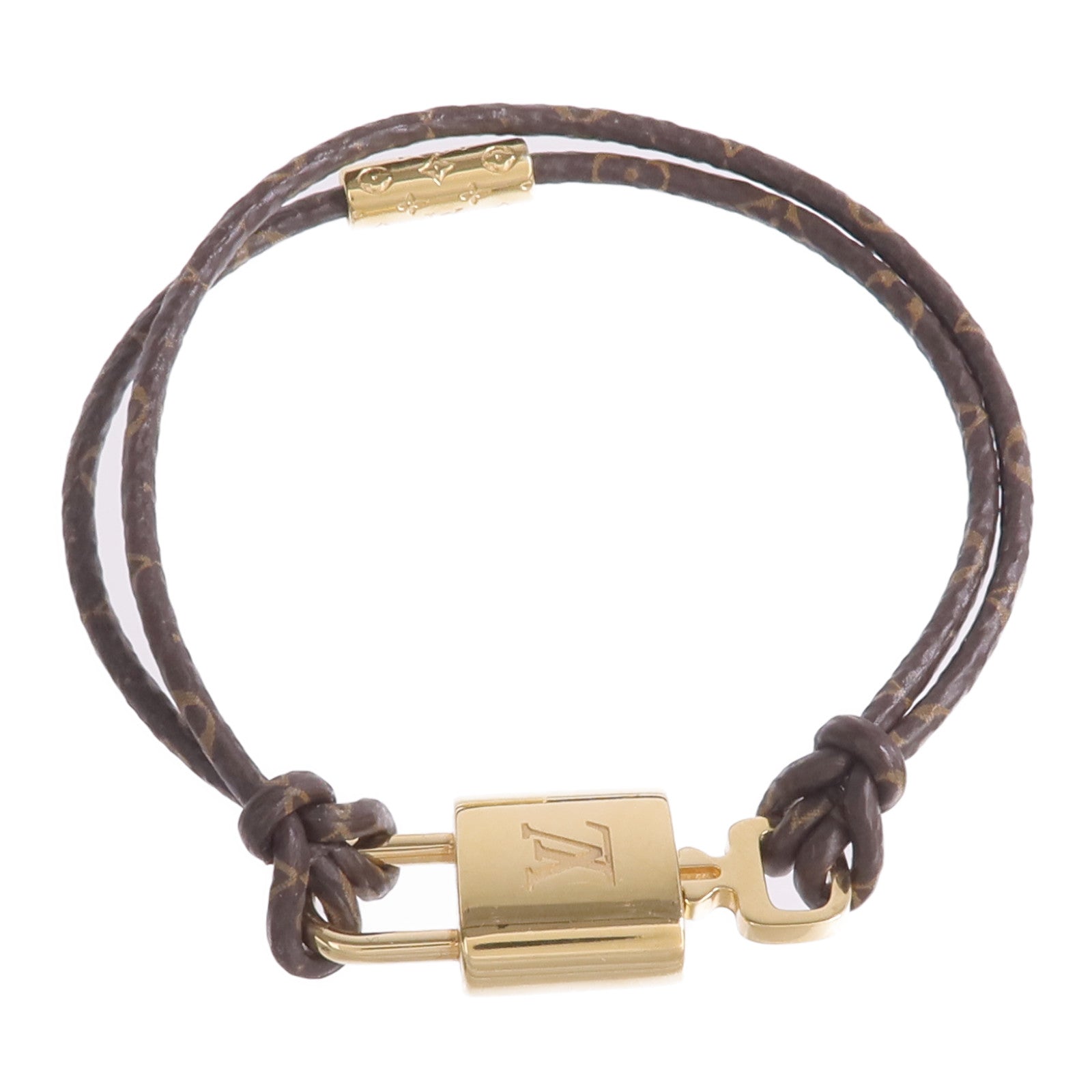 LOUIS VUITTON 金屬/Monogram Lock It Again Bracelet手鐲