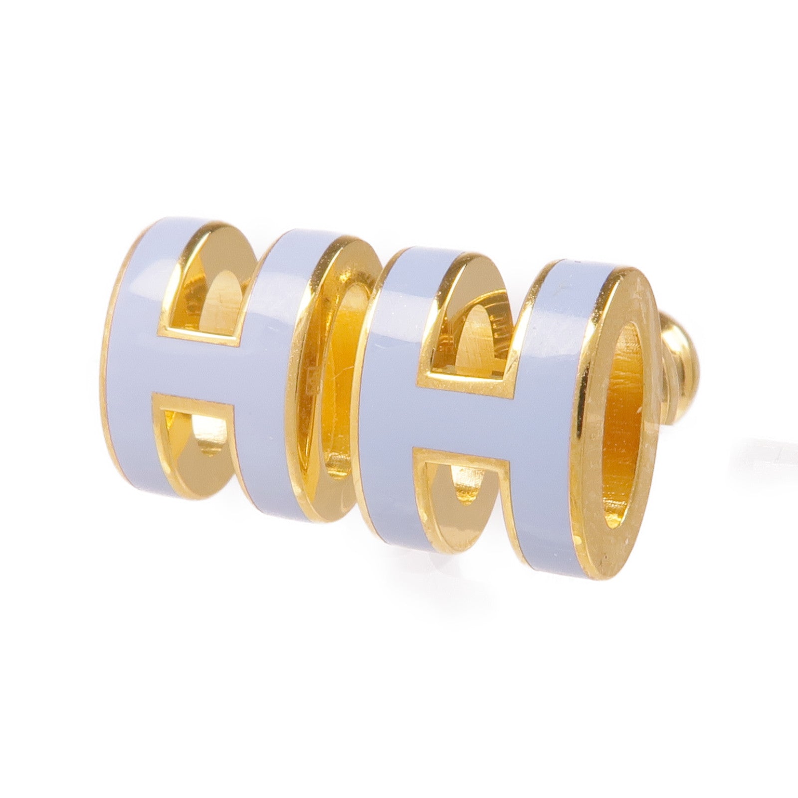 HERMES 金屬Mini Pop H Earrings耳環