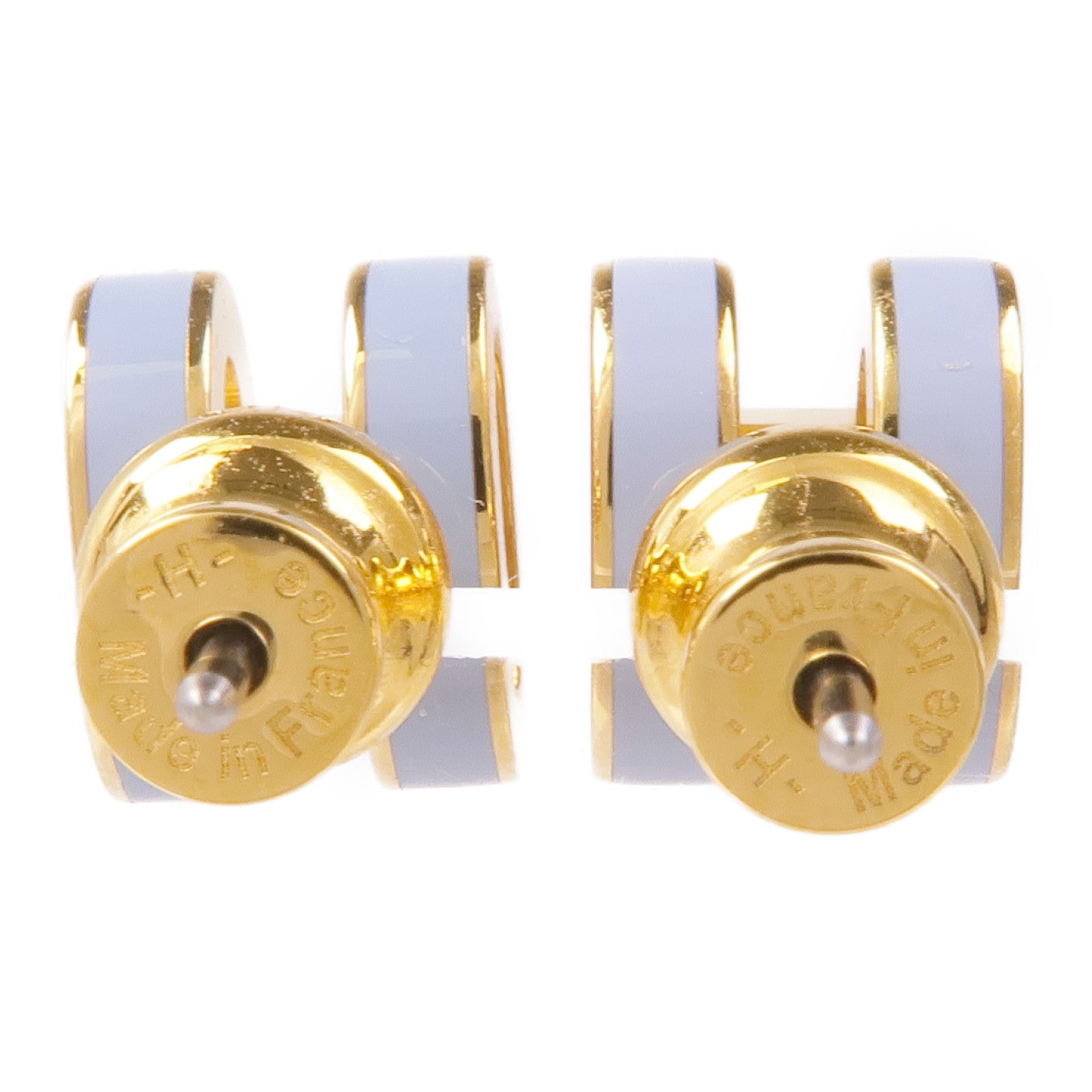 HERMES 金屬Mini Pop H Earrings耳環