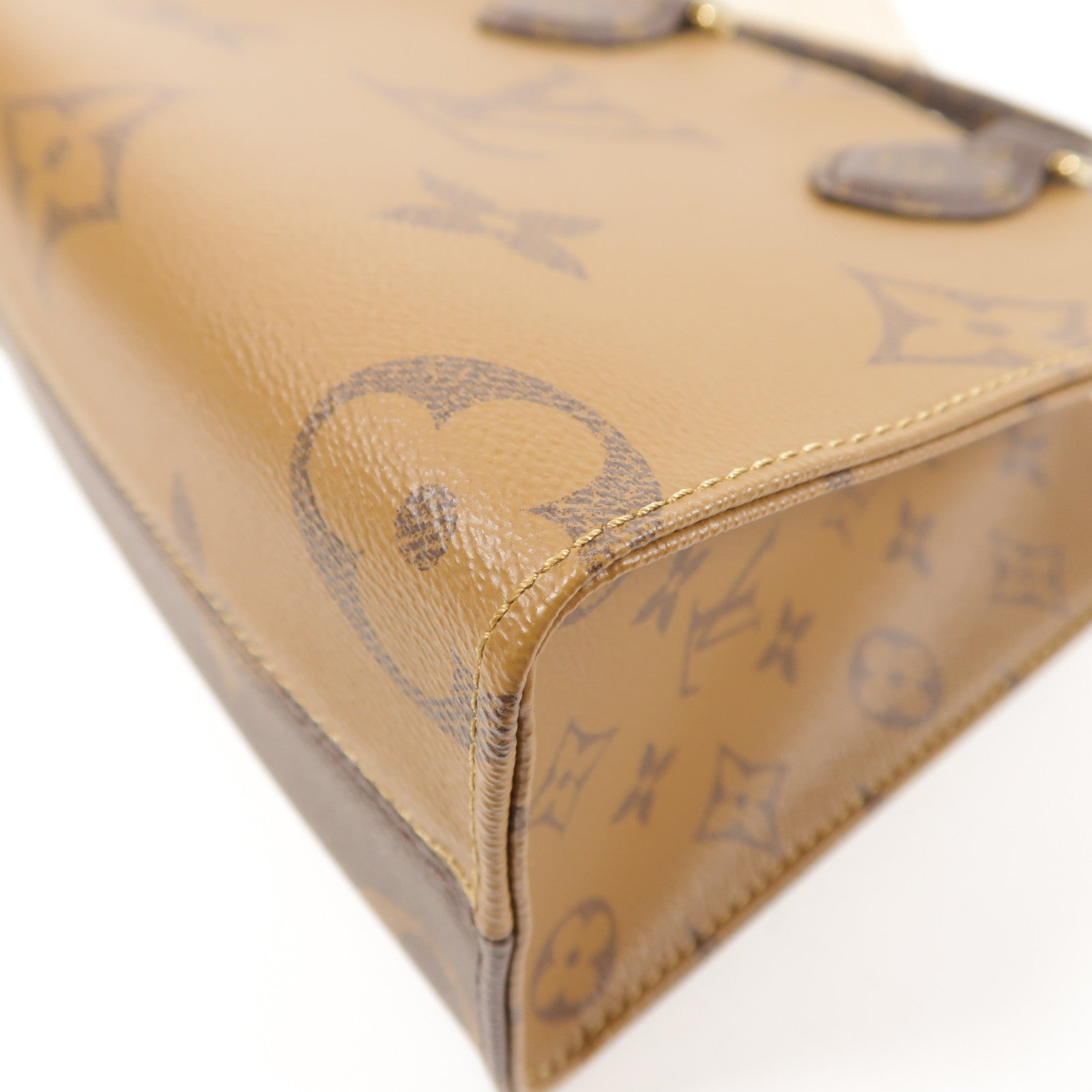 LOUIS VUITTON Monogram Giant OnTheGo PM金扣手挽肩背兩用袋