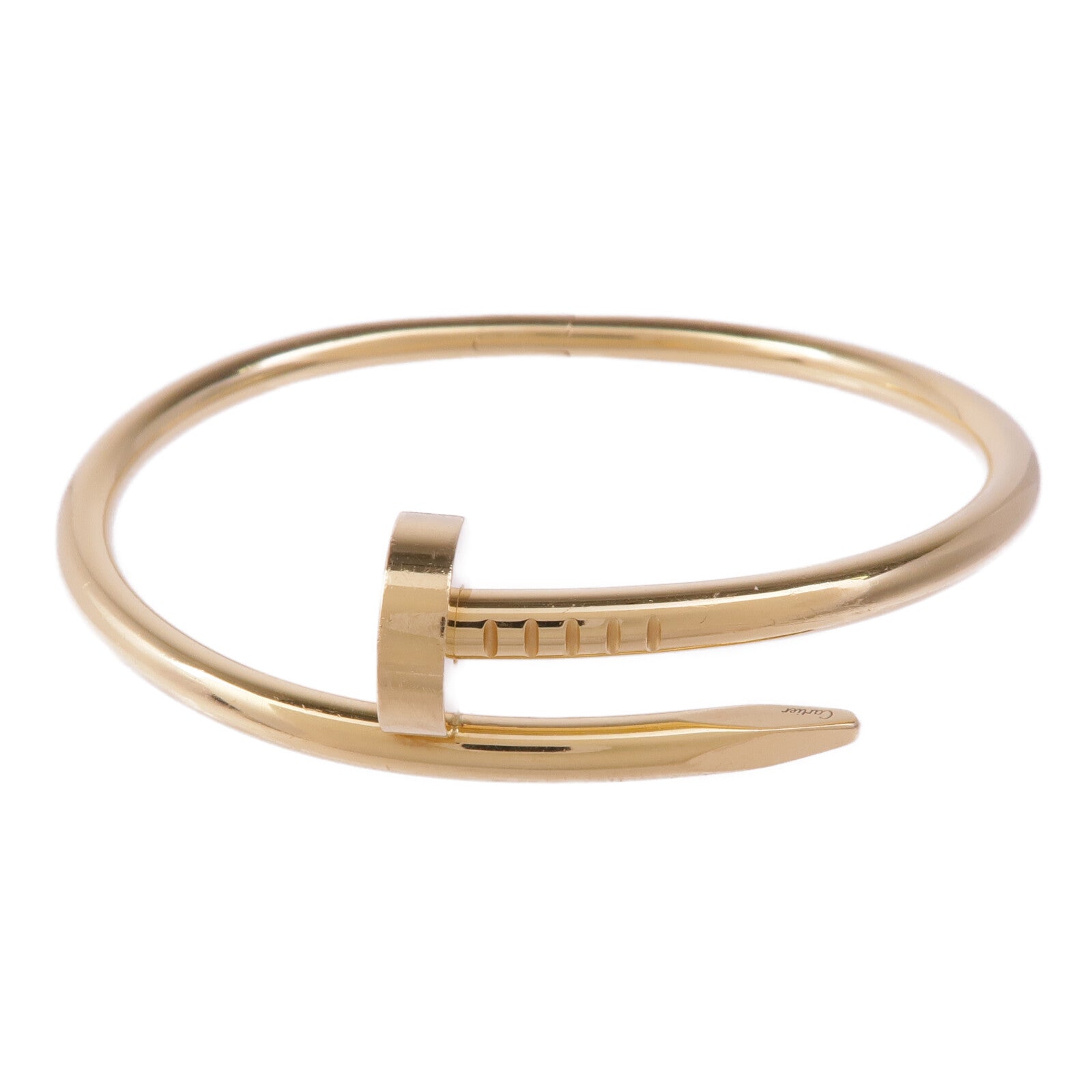 CARTIER 18K黃金Juste Un Clou Bracelet手鐲Cartier#15