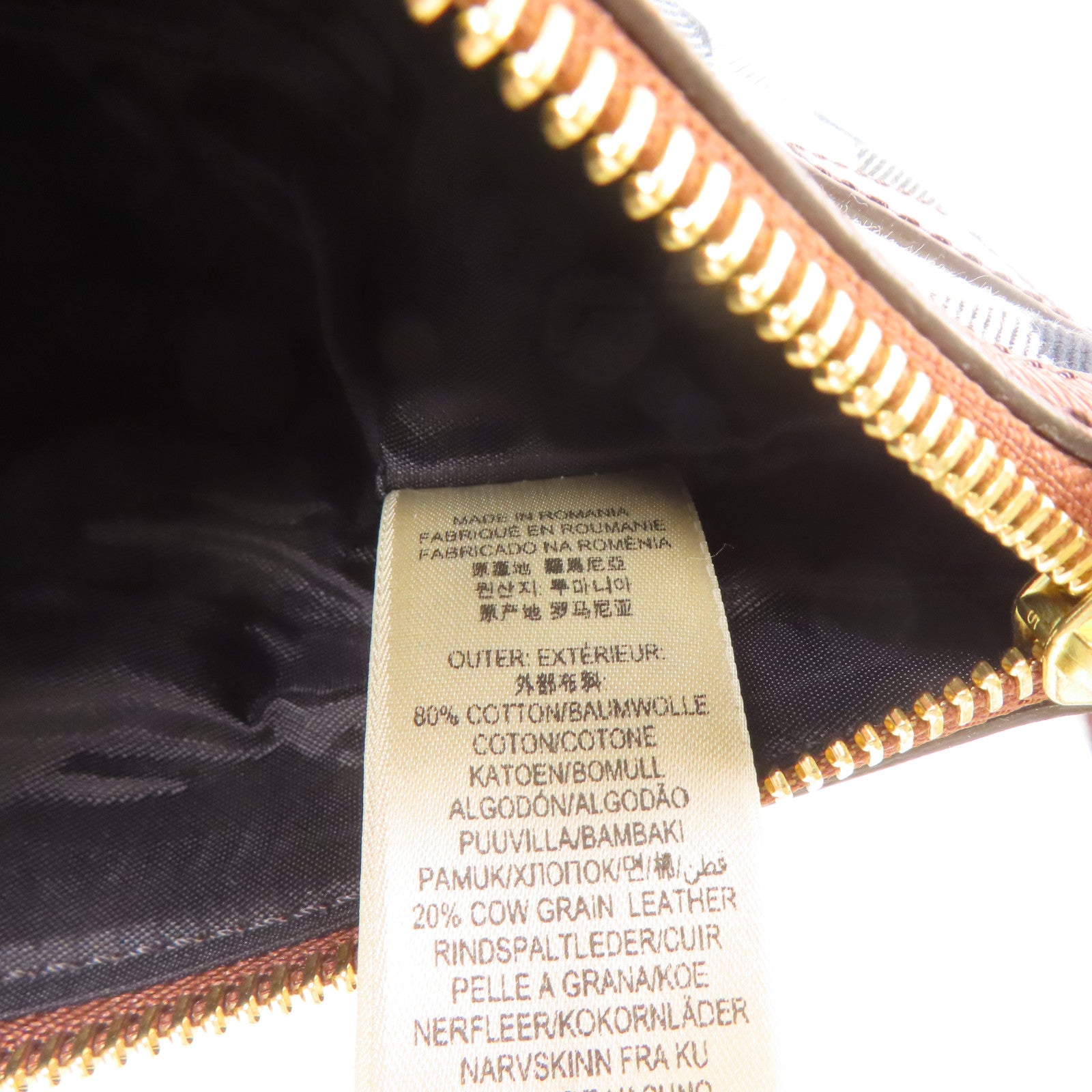 BURBERRY 帆布/皮革Shoulder Bag金扣肩背袋棕色/卡其色