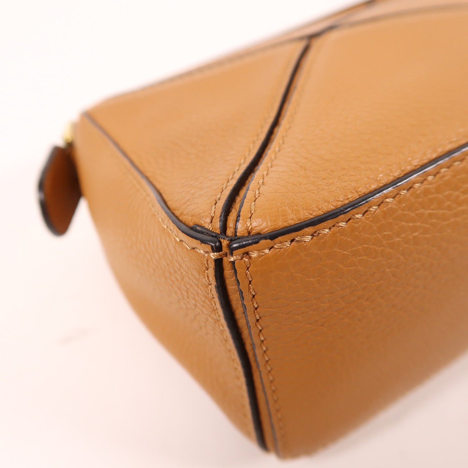 LOEWE 牛皮皮革Small Puzzle金扣手挽肩背兩用袋