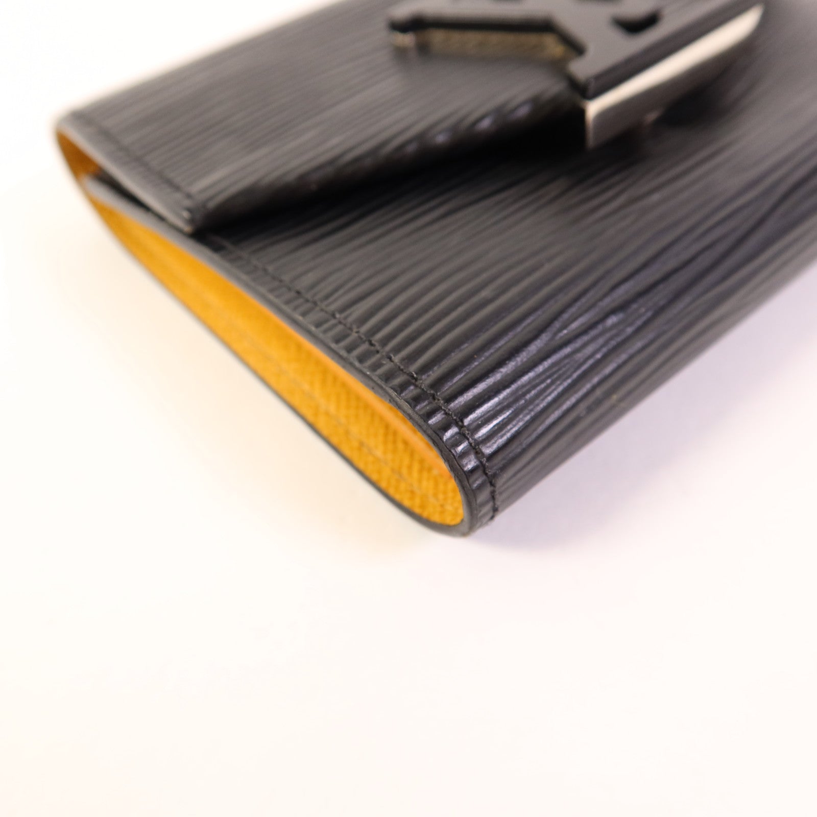 LOUIS VUITTON Epi Grenelle Compact Trifold Wallet銀扣錢包