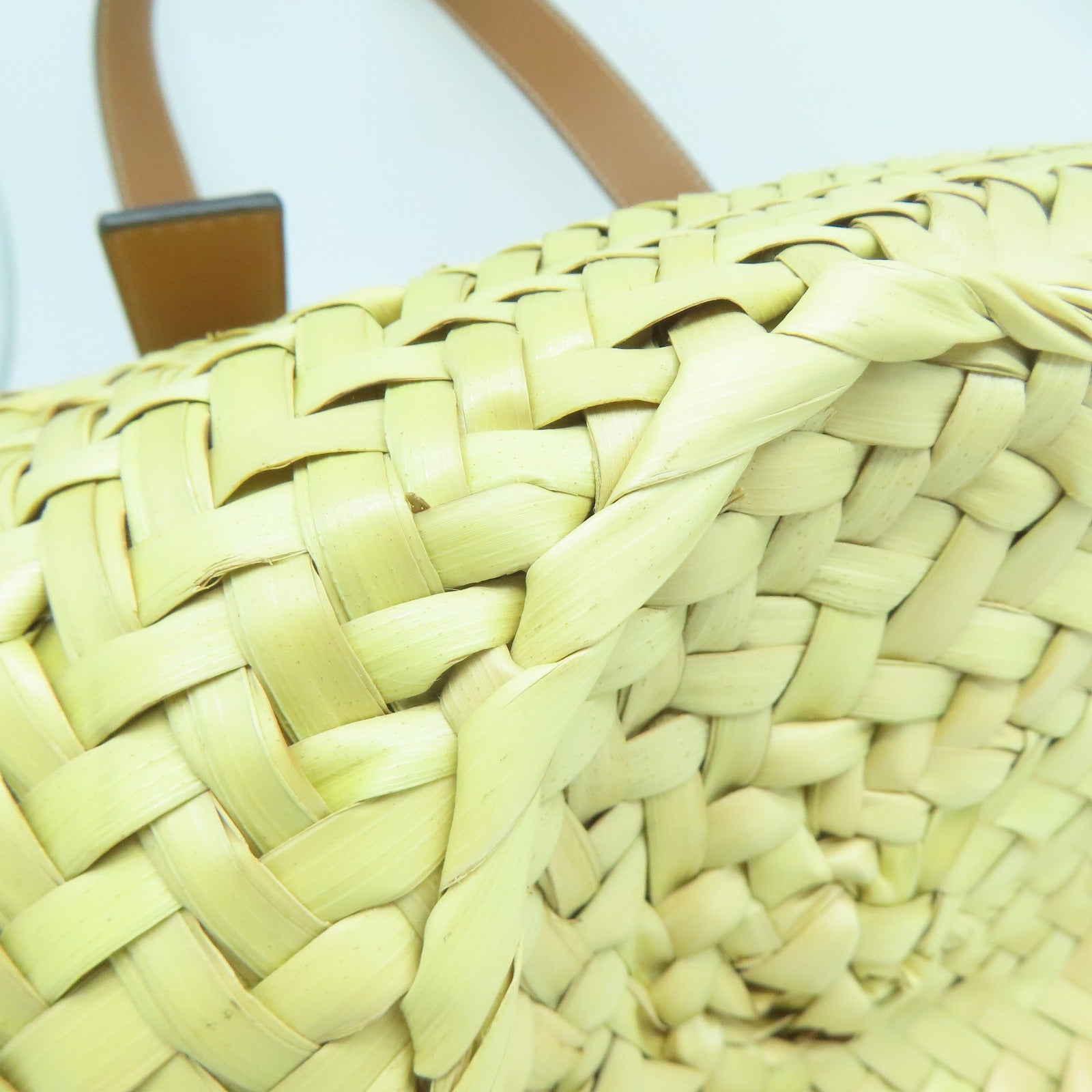 LOEWE 【激減優惠】藤料Tote Bag手挽袋啡色