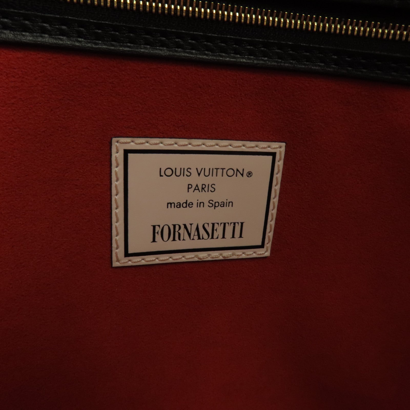 LOUIS VUITTON Monogram LV x Fornasetti Neverfull MM金扣手挽袋