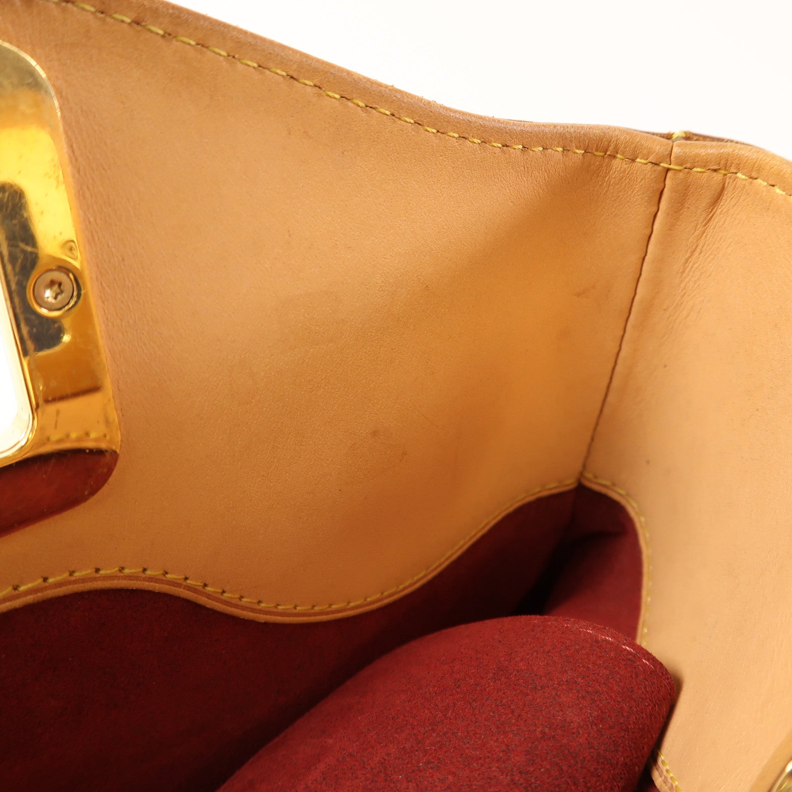 LOUIS VUITTON LV GHW Judy MM 2 Way Bag M40255 Monogram Multicolore White