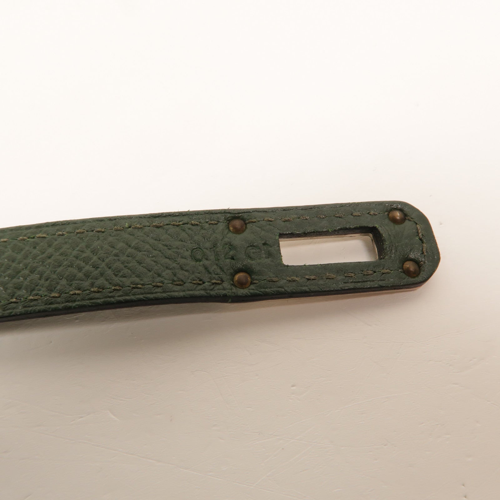 HERMES Epsom皮革Kelly Wallet長錢包Vert Anglais